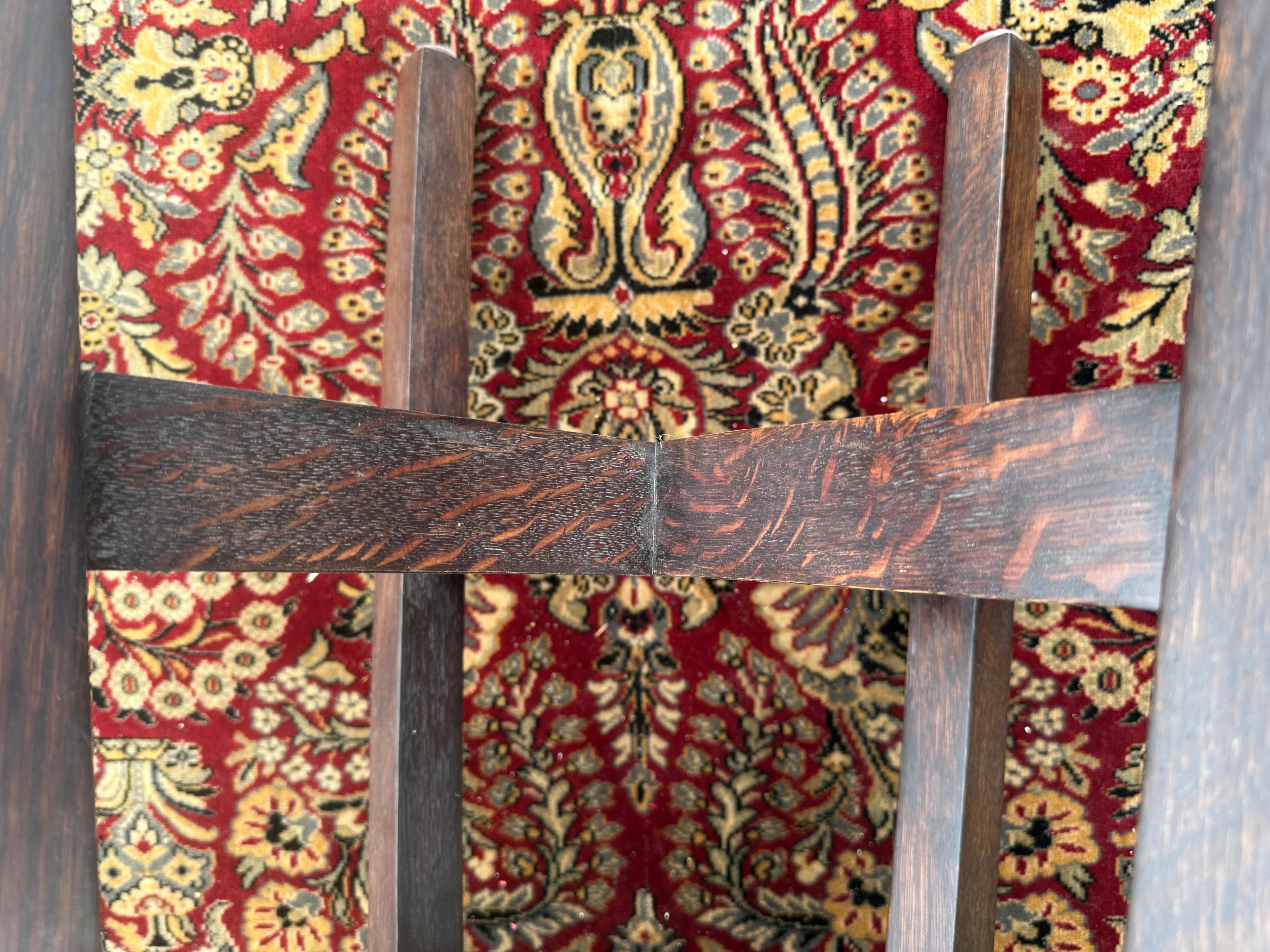 Mesa antigua Stickley Brothers con patas ensanchadas - ¡Firmada! - W8385  EXTRA   OFF en venta 5