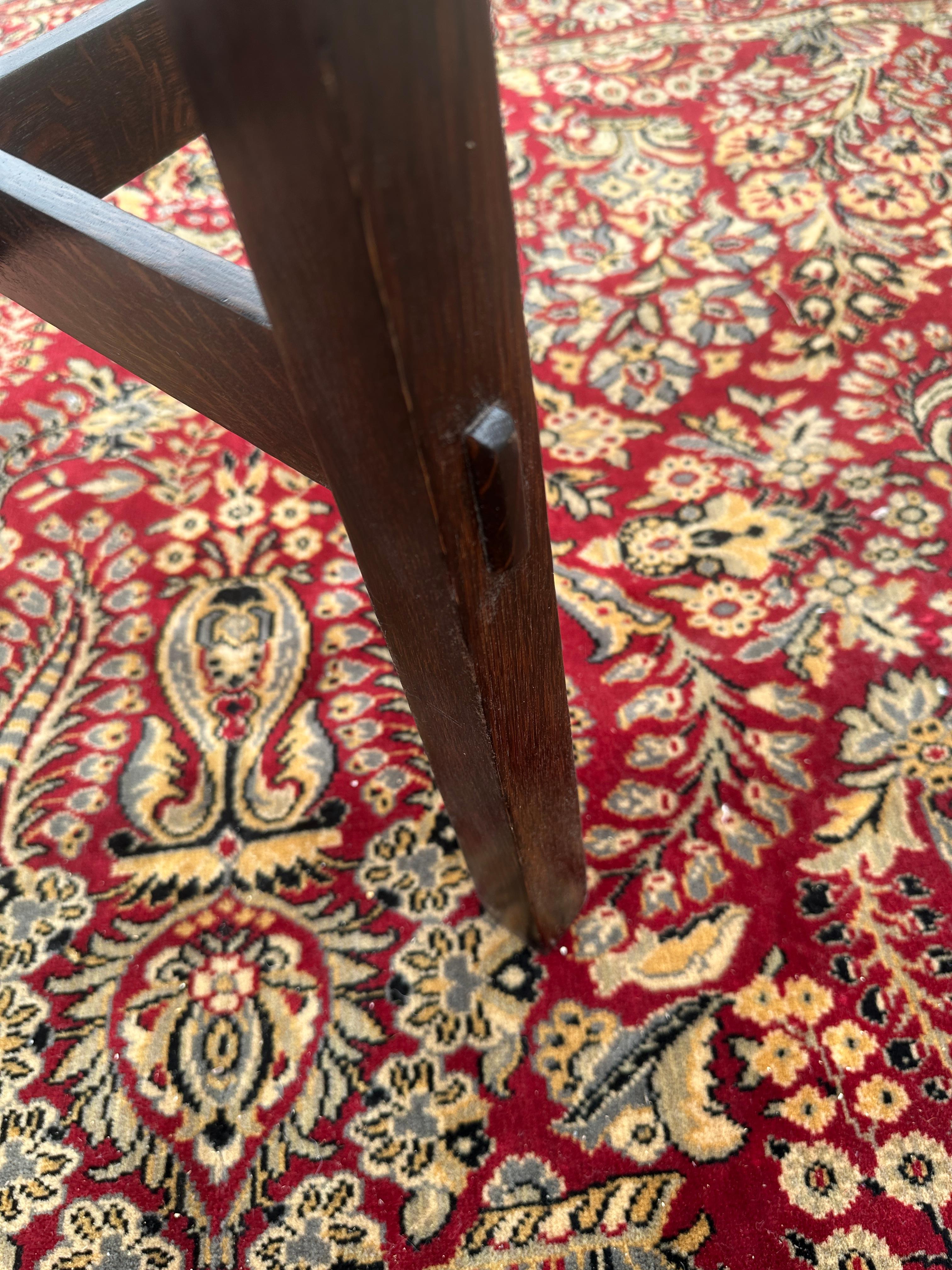 Mesa antigua Stickley Brothers con patas ensanchadas - ¡Firmada! - W8385  EXTRA   OFF en venta 11