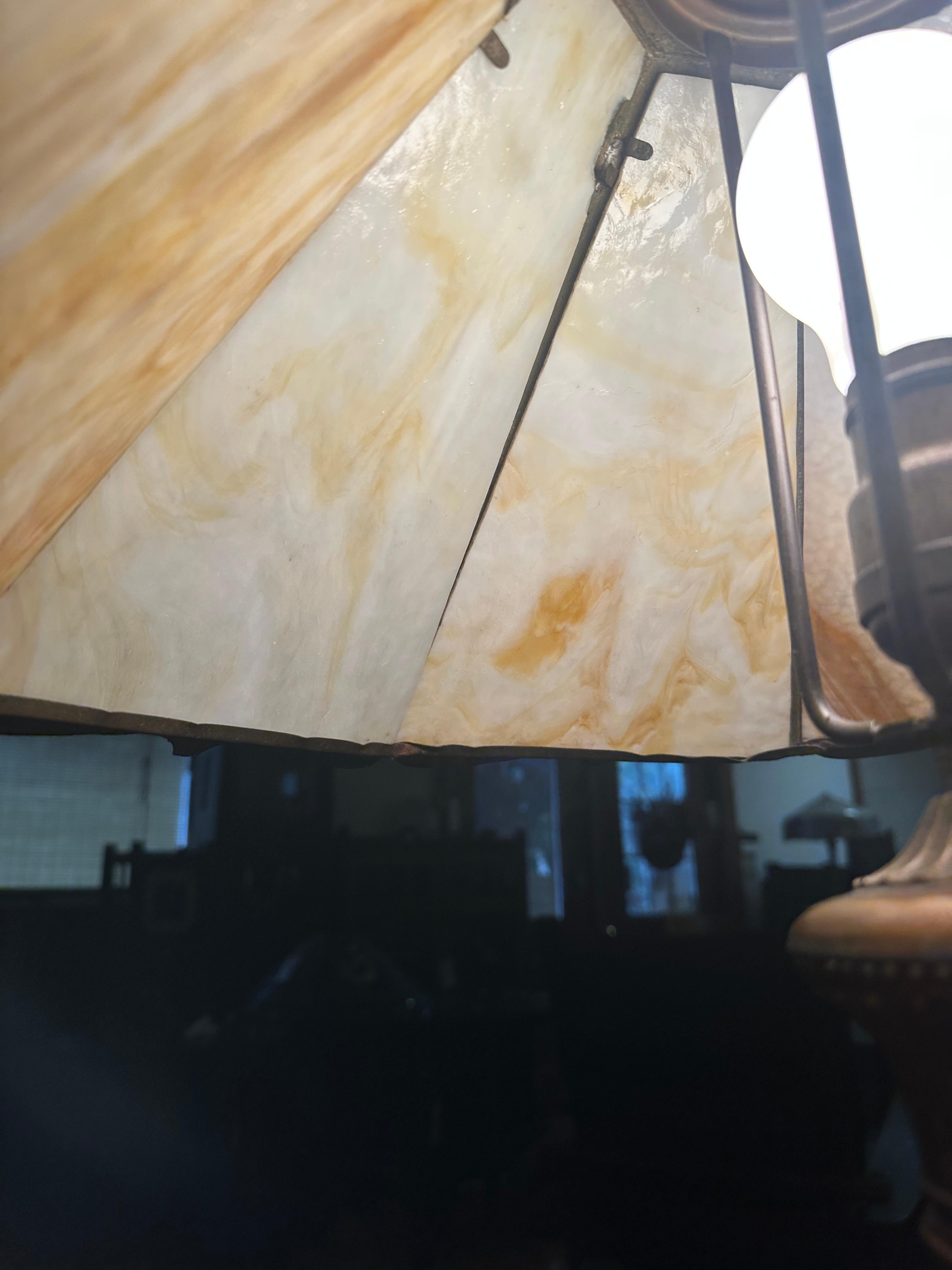 Superb Antique Table Lamp - W8340 For Sale 4