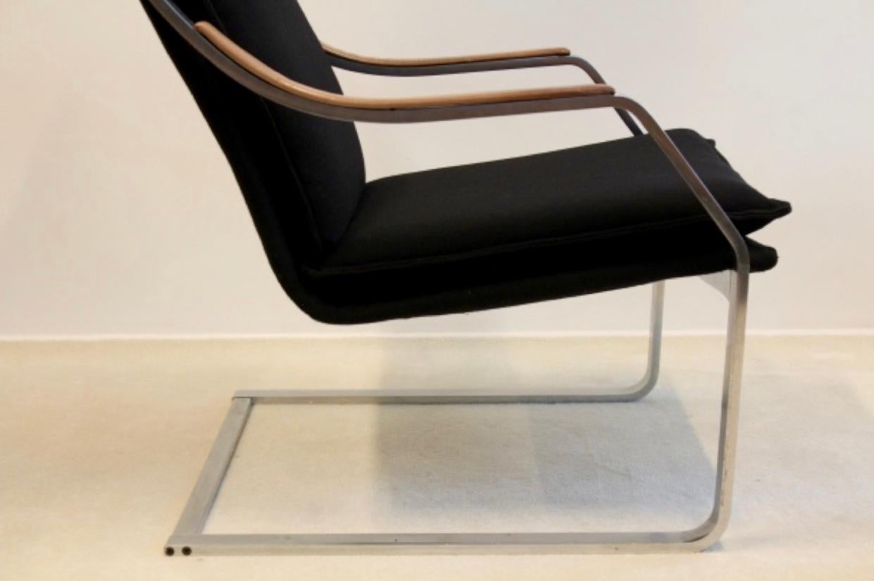20th Century Superb Art Collection Easy Chair for Walter Knoll by Rudolf B Glatzel, 1970s