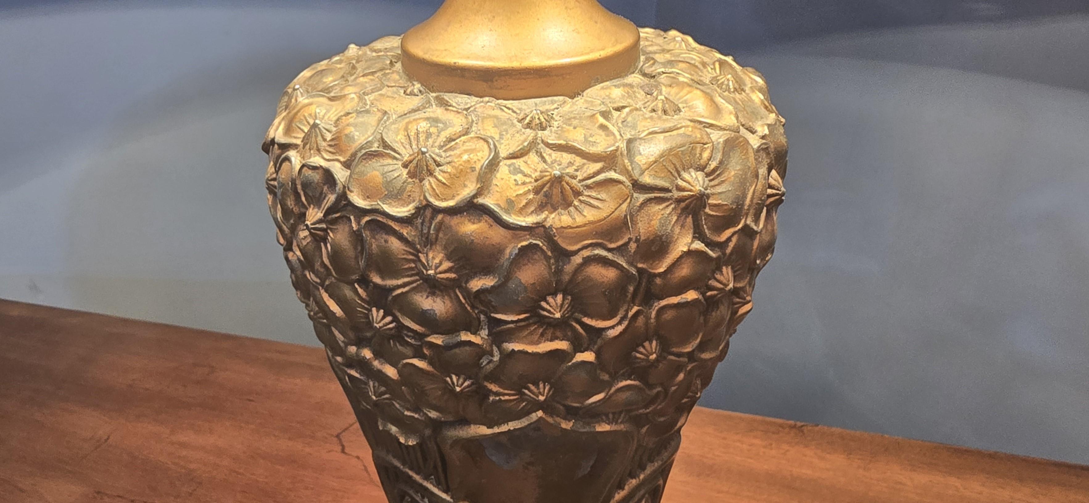 Superba lampada Art Noveau di The Charles Parker Company in vendita 7