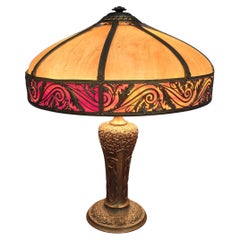 Superb Art Noveau Lamp by The Charles Parker Company
