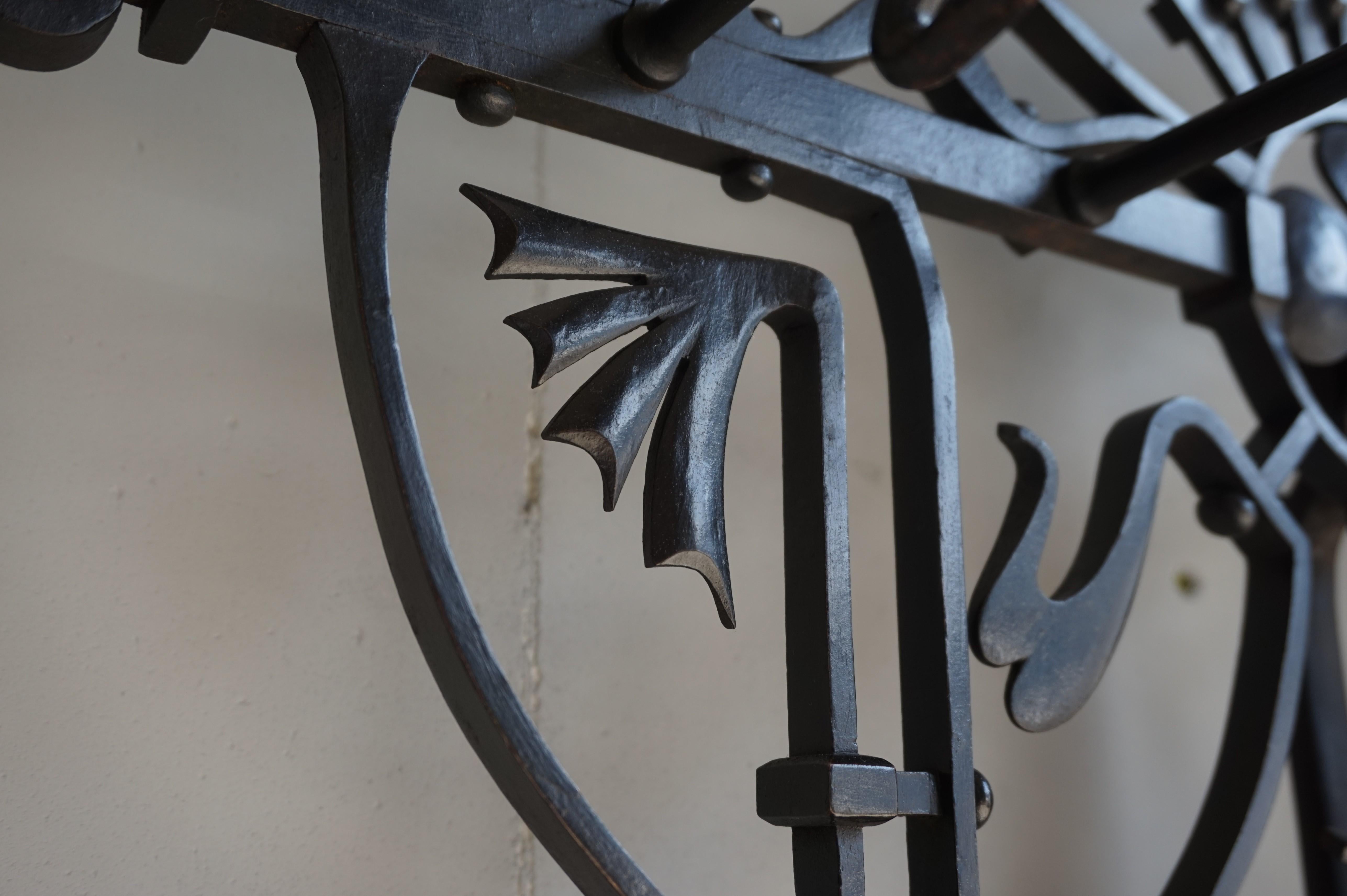 wrought iron coat racks & umbrella holders