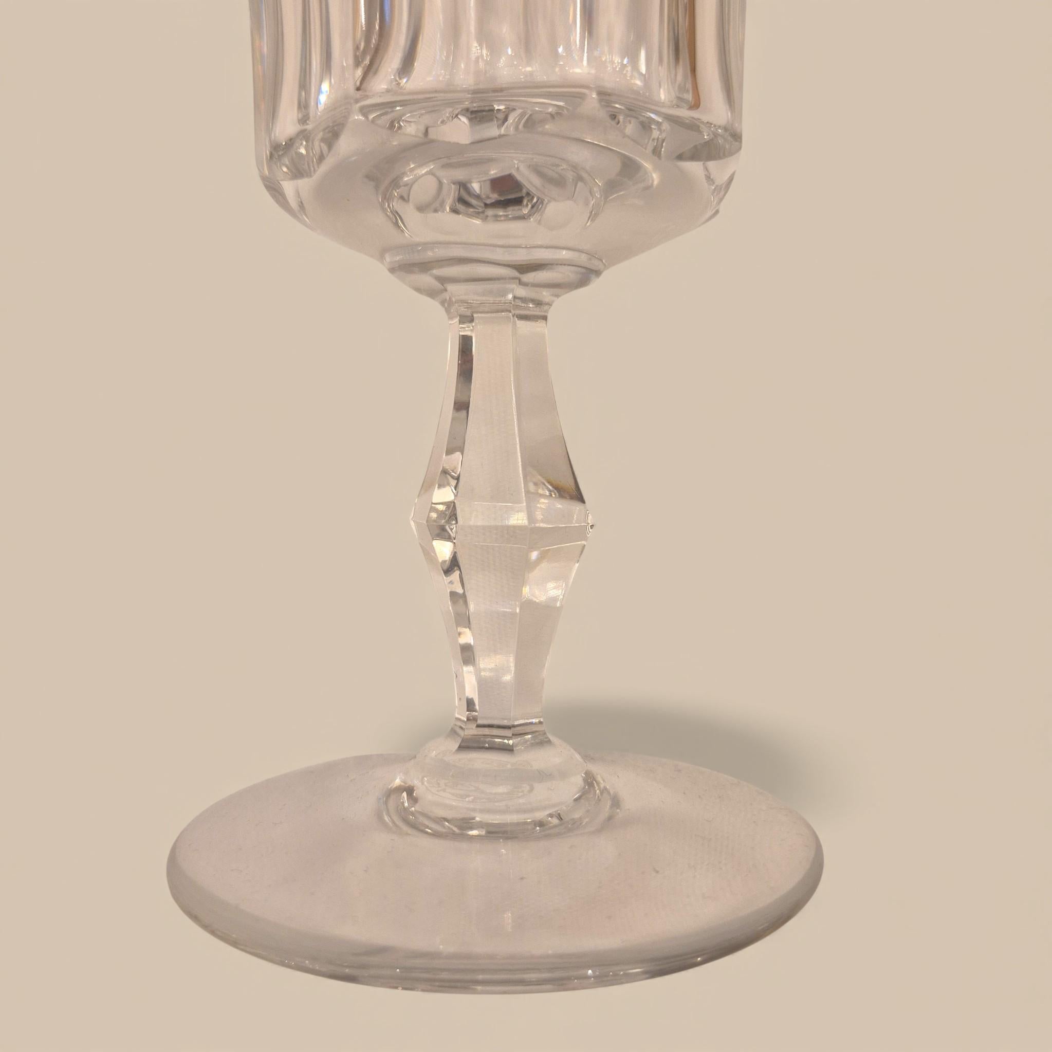 Superbo set di cristalli Baccarat - Modello Polignac - Firmato - 42 Pezzi in vendita 3