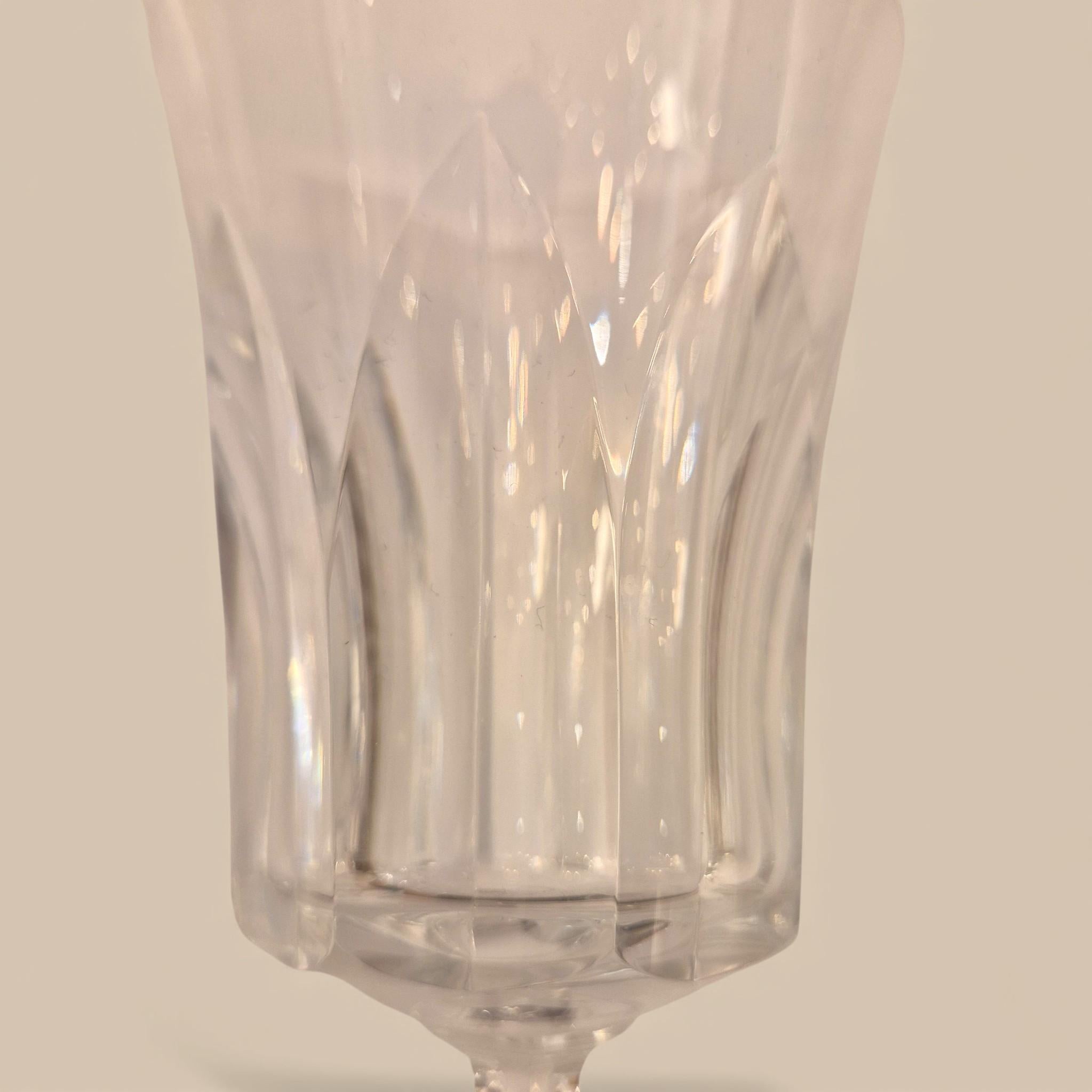 Superbo set di cristalli Baccarat - Modello Polignac - Firmato - 42 Pezzi in vendita 4