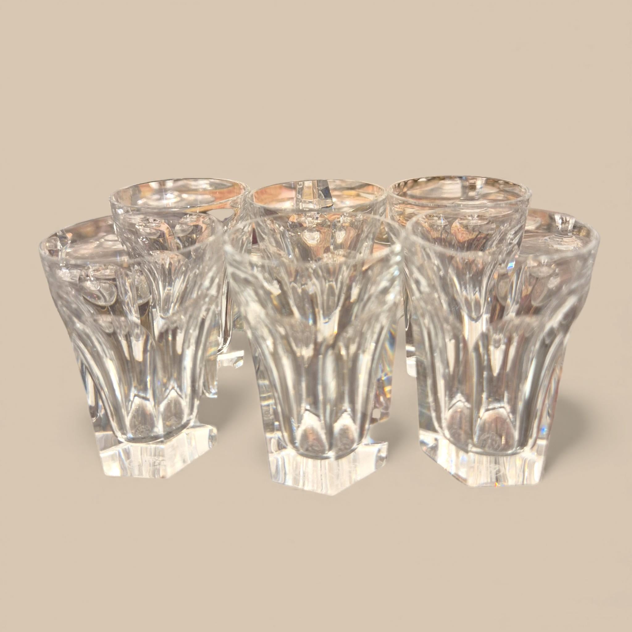 Superbo set di cristalli Baccarat - Modello Polignac - Firmato - 42 Pezzi in vendita 6