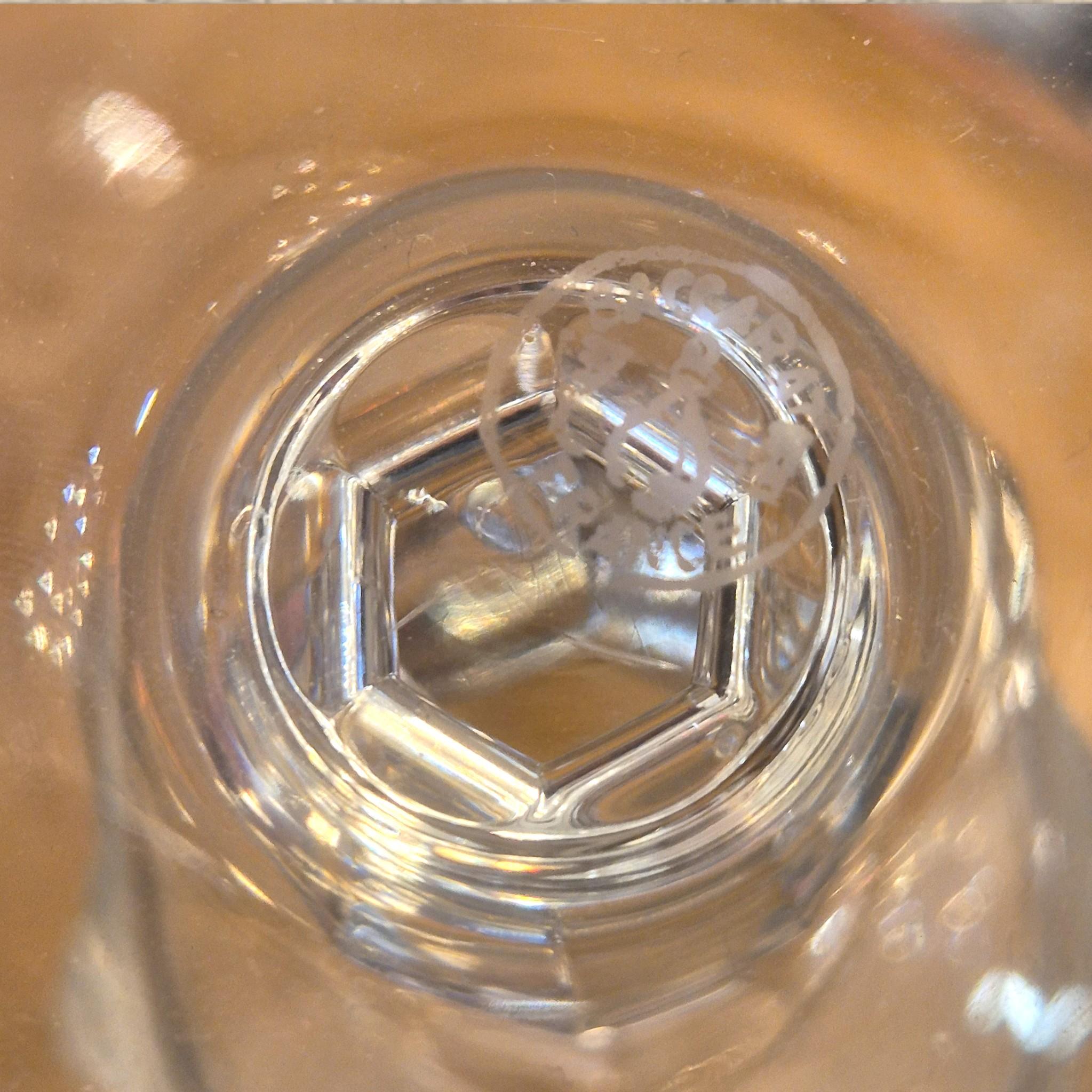 Francese Superbo set di cristalli Baccarat - Modello Polignac - Firmato - 42 Pezzi in vendita