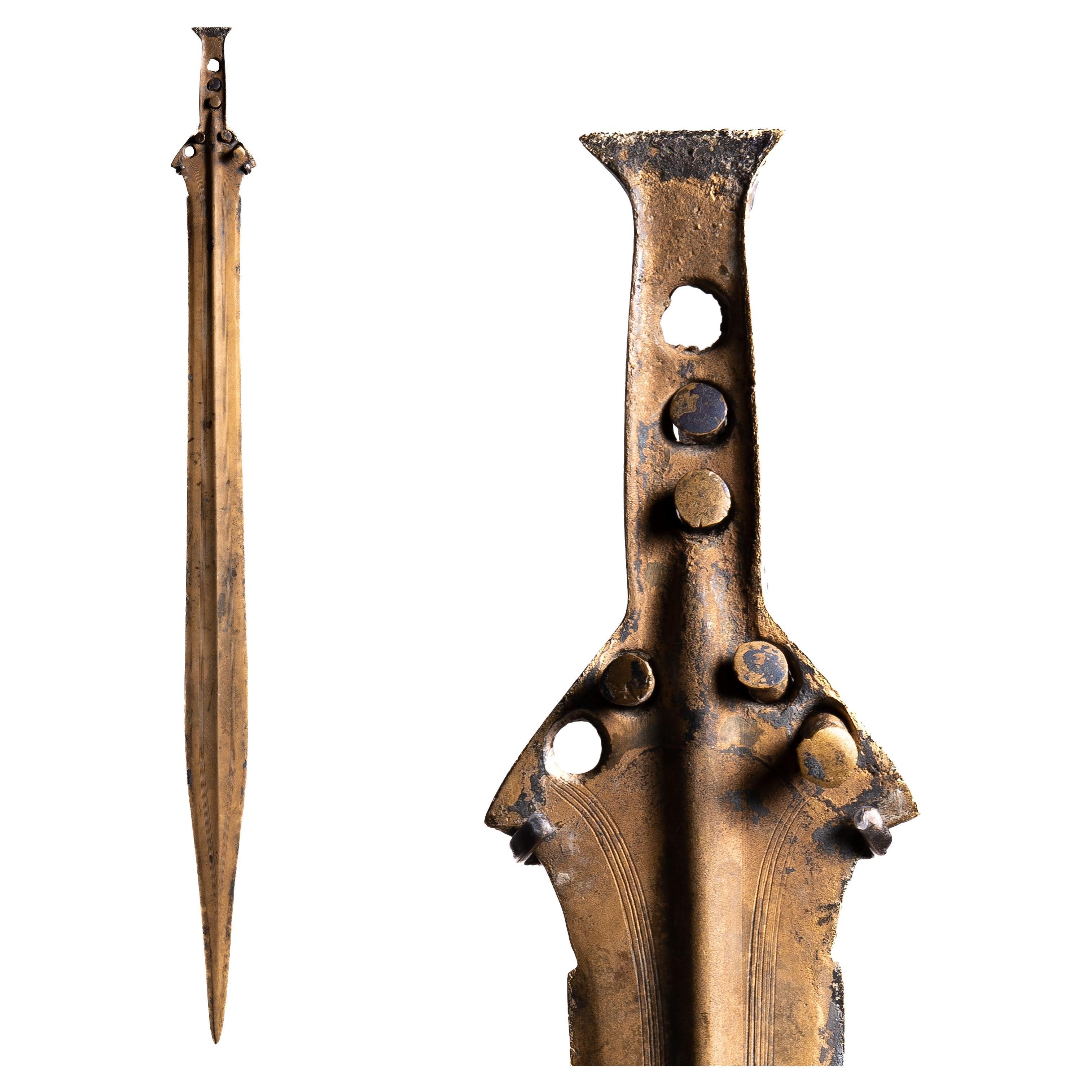 Superb Bronze Age Sword For Sale at 1stDibs