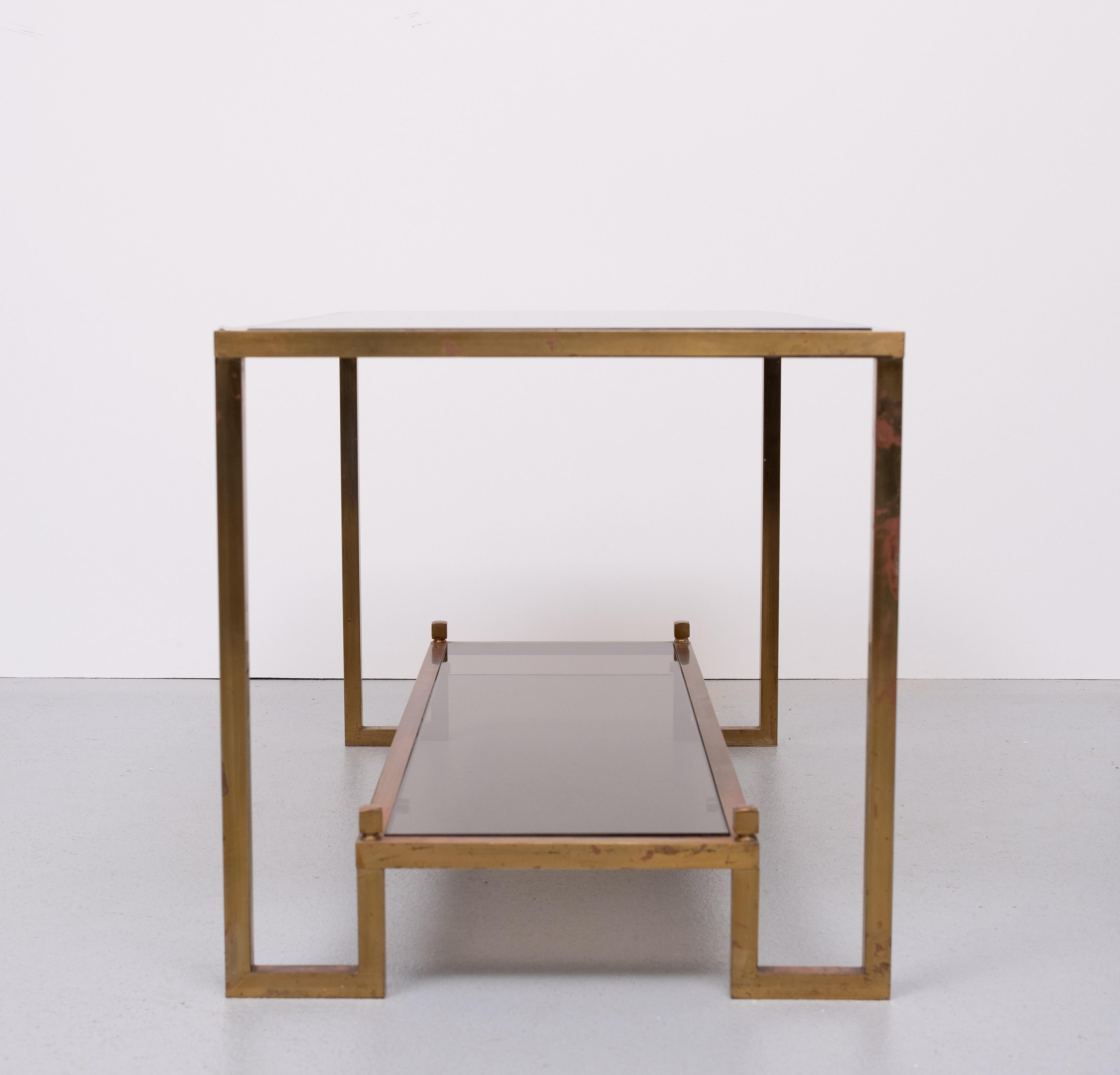 Superb Bronze Coffee table 1960s France In Good Condition For Sale In Den Haag, NL