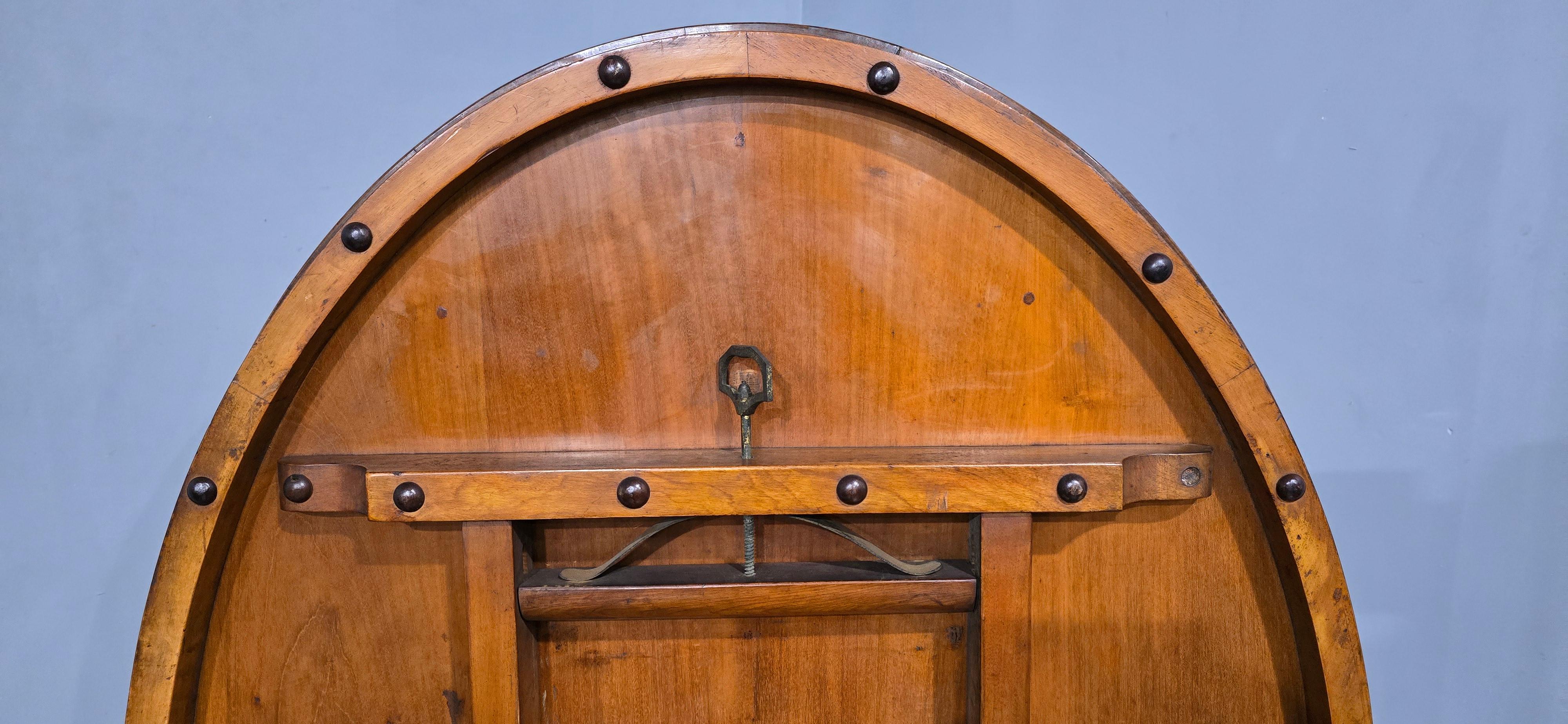 Superbe table de salle à manger en ronce de noyer en vente 4