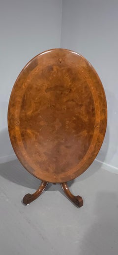 Superb Burr Walnut Dining Table