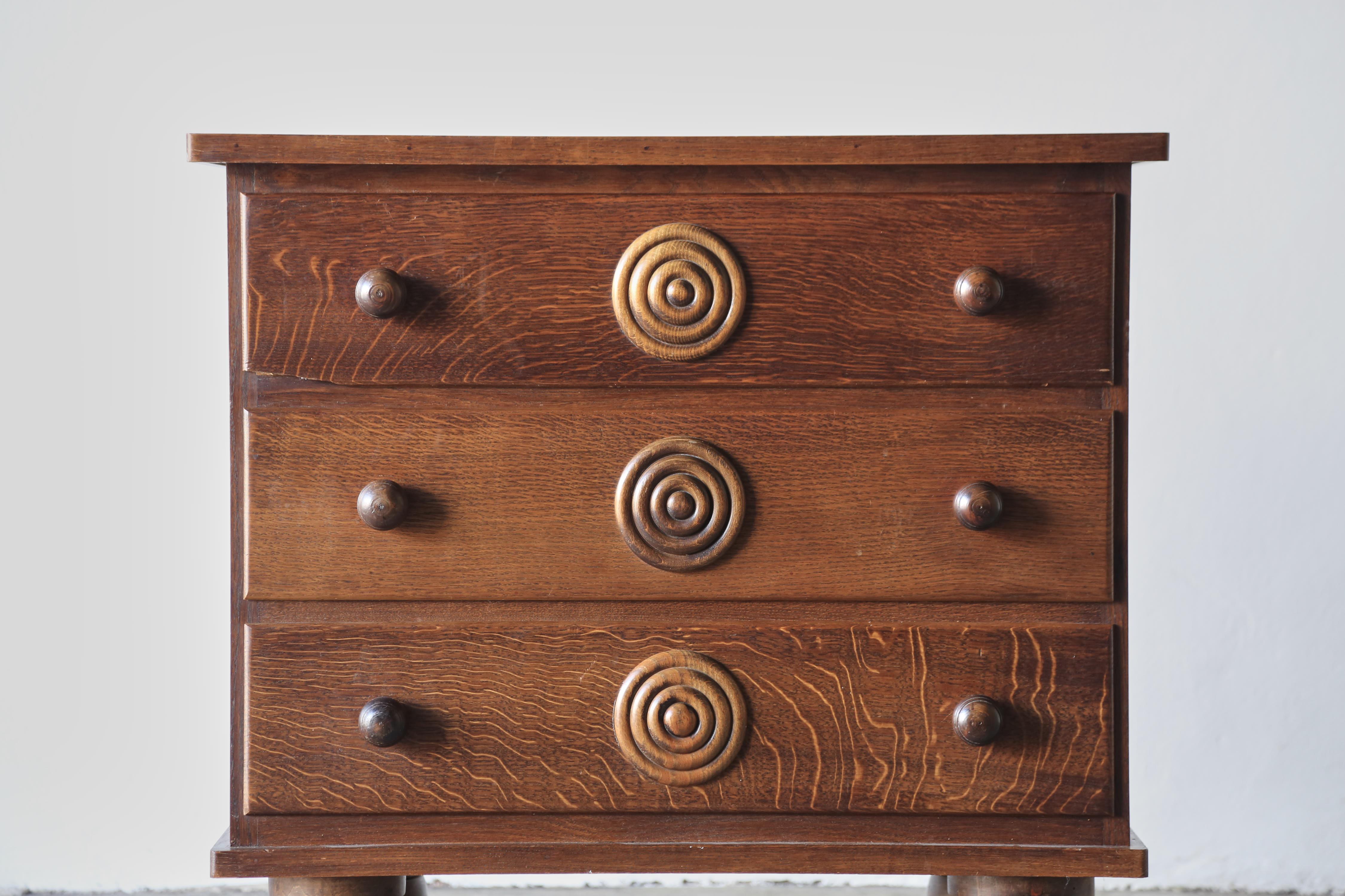 Art Deco Superb Cabinet / Chest Attributed to Charles Dudouyt, France, 1930s/40s
