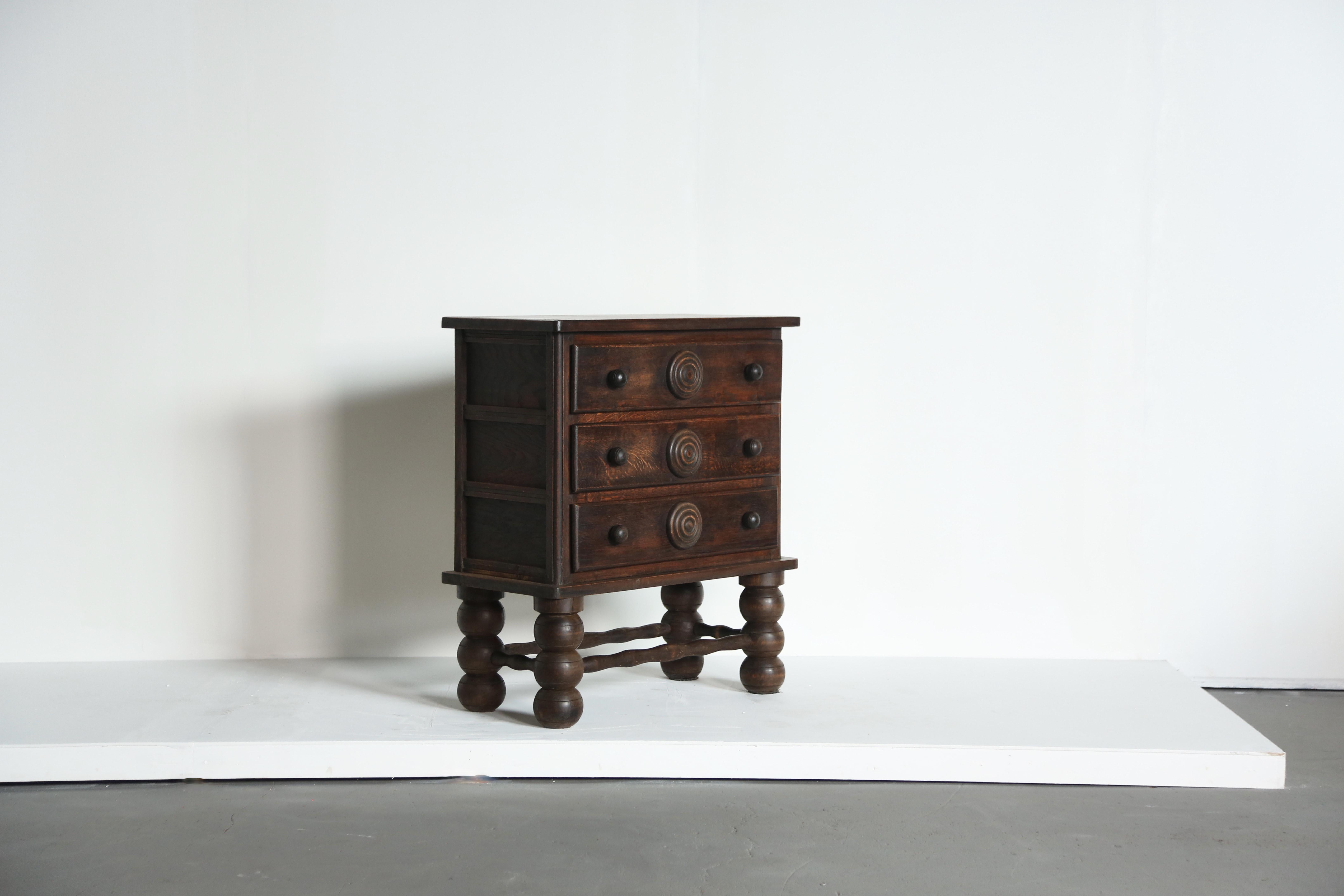Art Deco Superb Cabinet / Chest Attributed to Charles Dudouyt, France, 1930s/40s For Sale