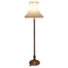 Superb Copper Arts and Crafts Column Floor Lamp