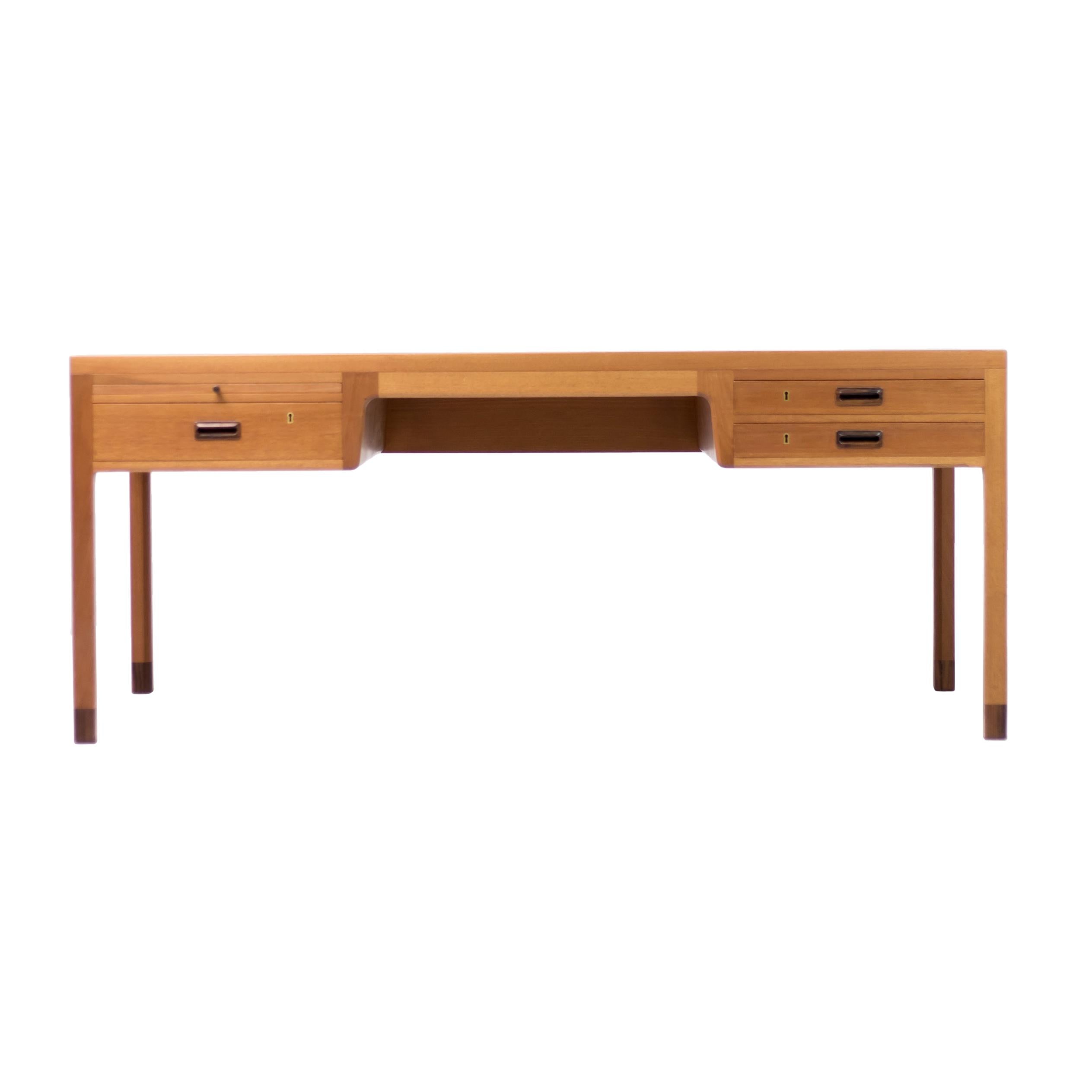 Superb Danish Desk by Ejner Larsen and Aksel Bender Madsen