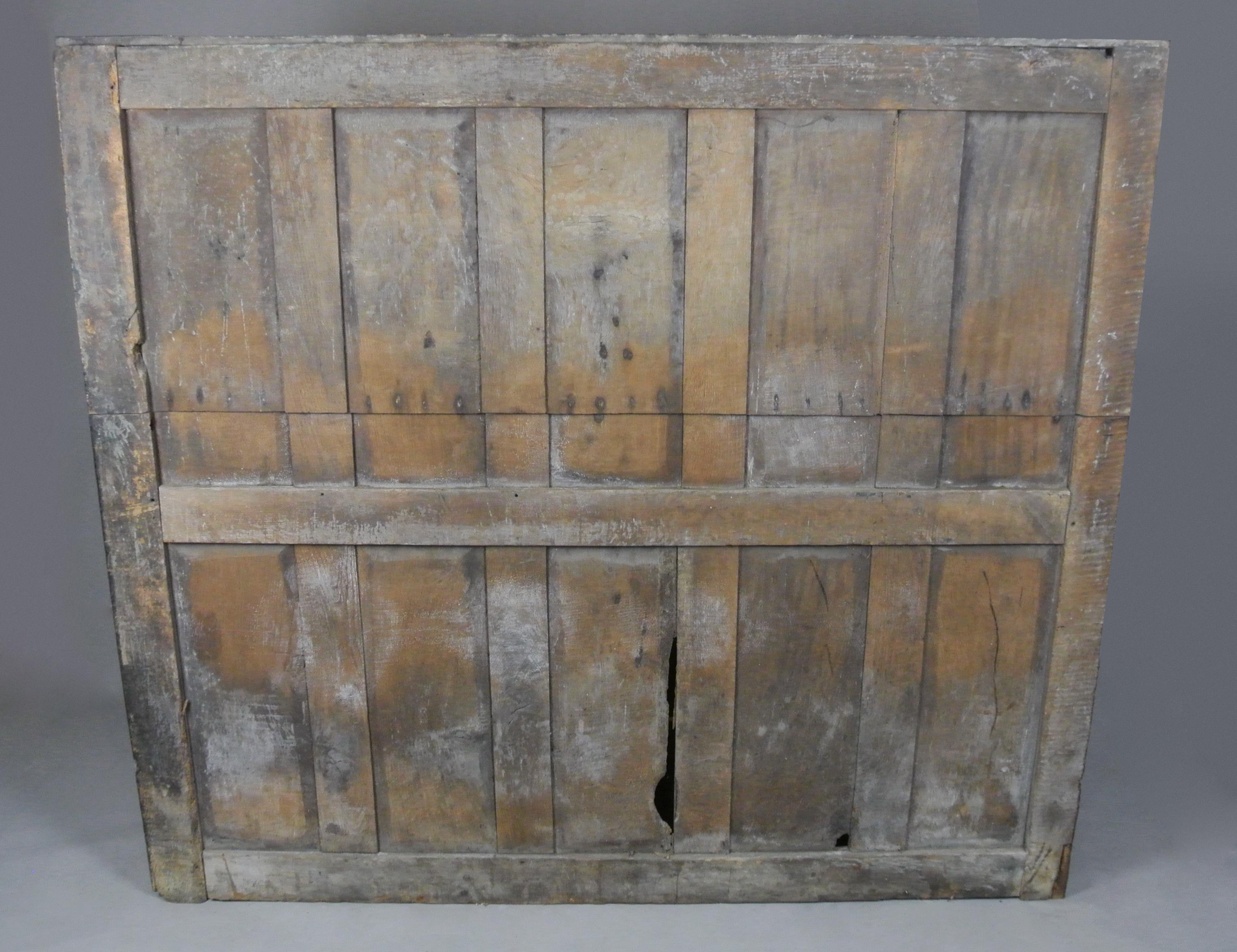 Superb Initialled and Dated Charles II Oak Press Court Cupboard - Dated 1685 2
