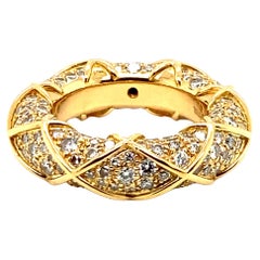 Superb Diamond Ring by Trudel in 18 Karat Rose Gold
