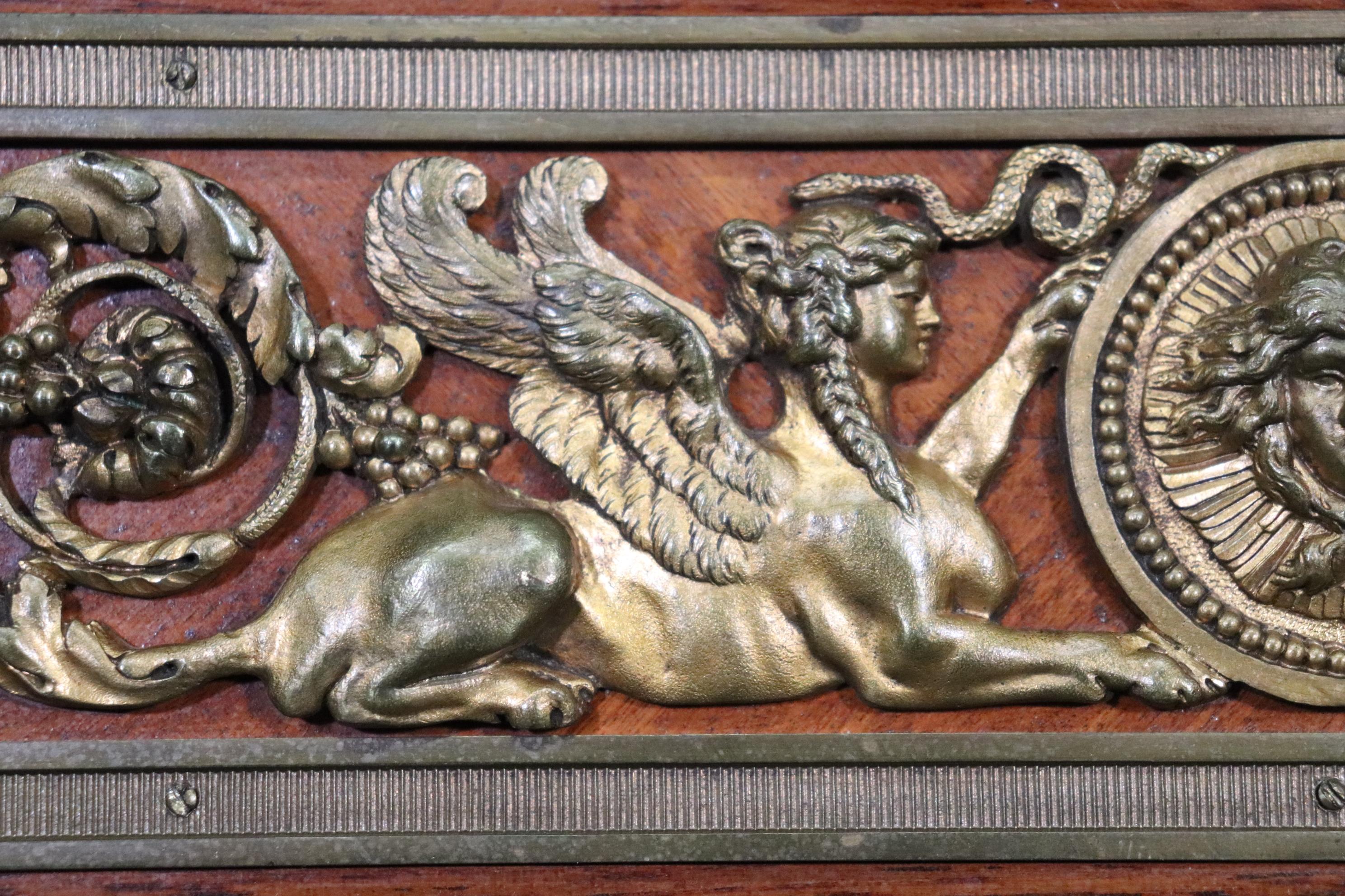 Hervorragendes figurales Dor'e-Sideboard aus Bronze, Francois Linke zugeschrieben im Angebot 13