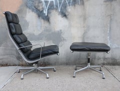 Élégant salon et pouf Eames Soft Pad pour Herman Miller
