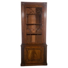 Magnífica librería inglesa de caoba de principios del siglo XIX, de la época de William IV.