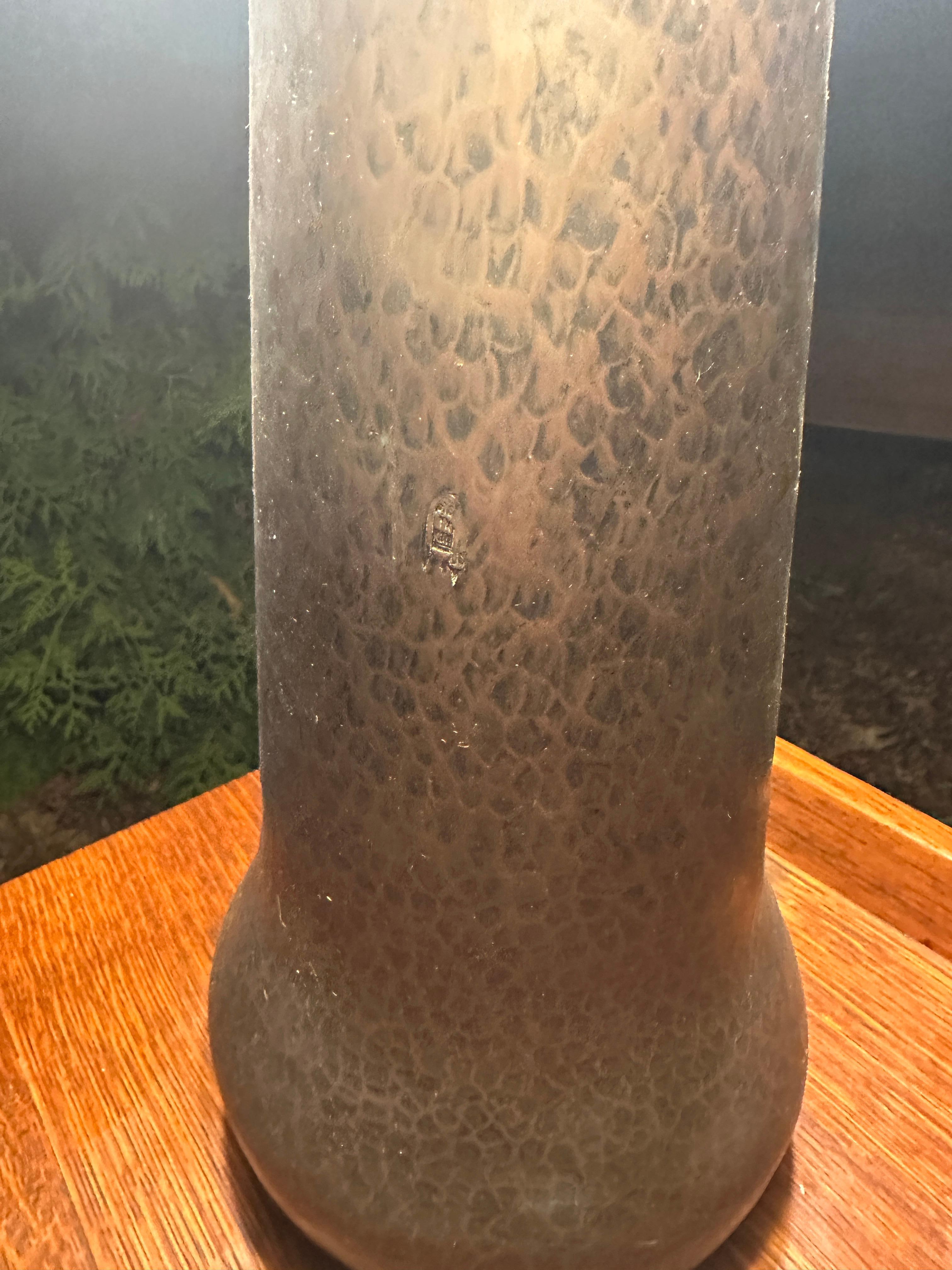 SUPERB Early Gustav Stickley Table Lamp c. Early 1900s - W7996 en venta 4