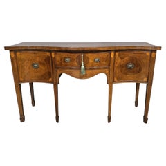 Superb Edwardian Mahogany Inlaid Sideboard