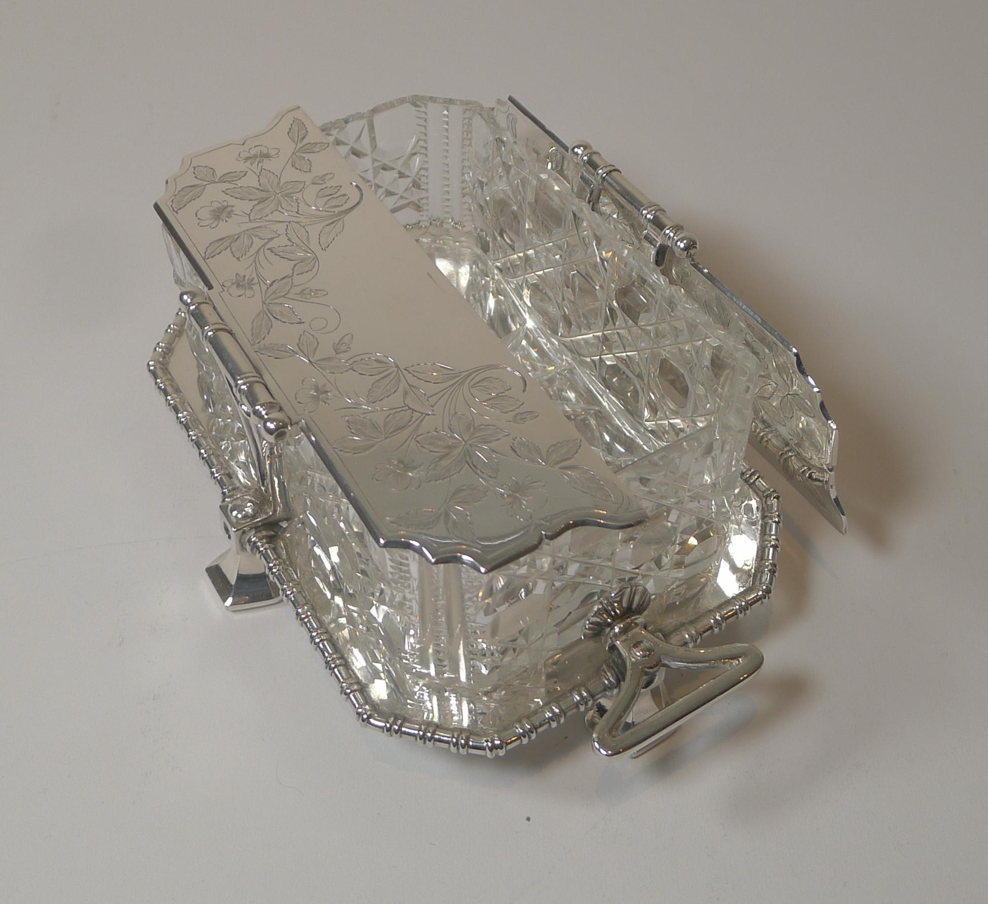 Superb Elkington Butter Dish in Silver Plate, c.1881 In Good Condition In Bath, GB