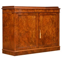 Superb English Victorian Chiffonier in Walnut