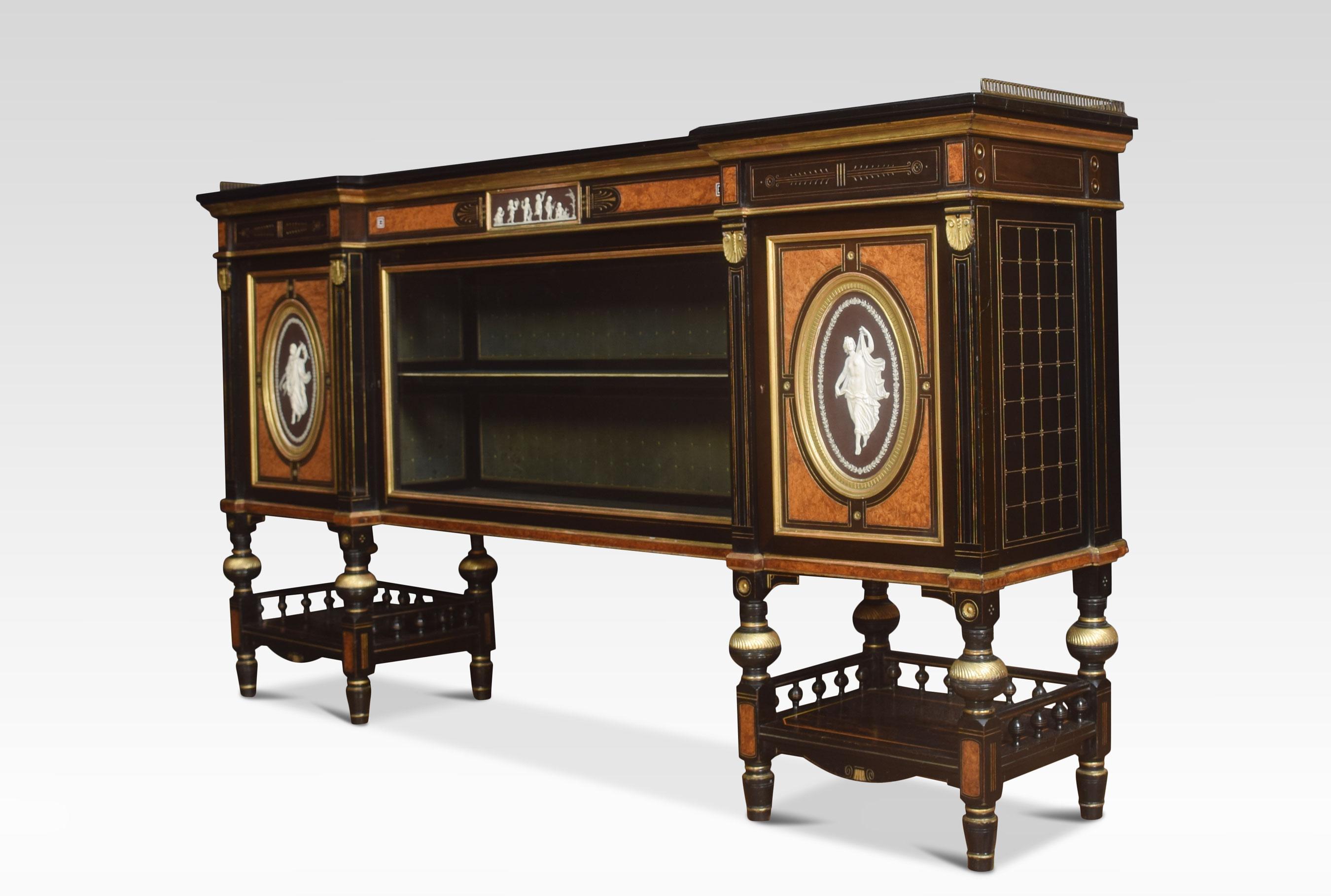 Superb Exhibition Quality 19th Century English Coromandel Cabinet by Lamb of Man For Sale 4