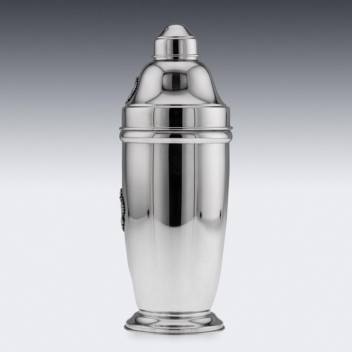 Other Superb Fabergé Solid Silver Cocktail Shaker