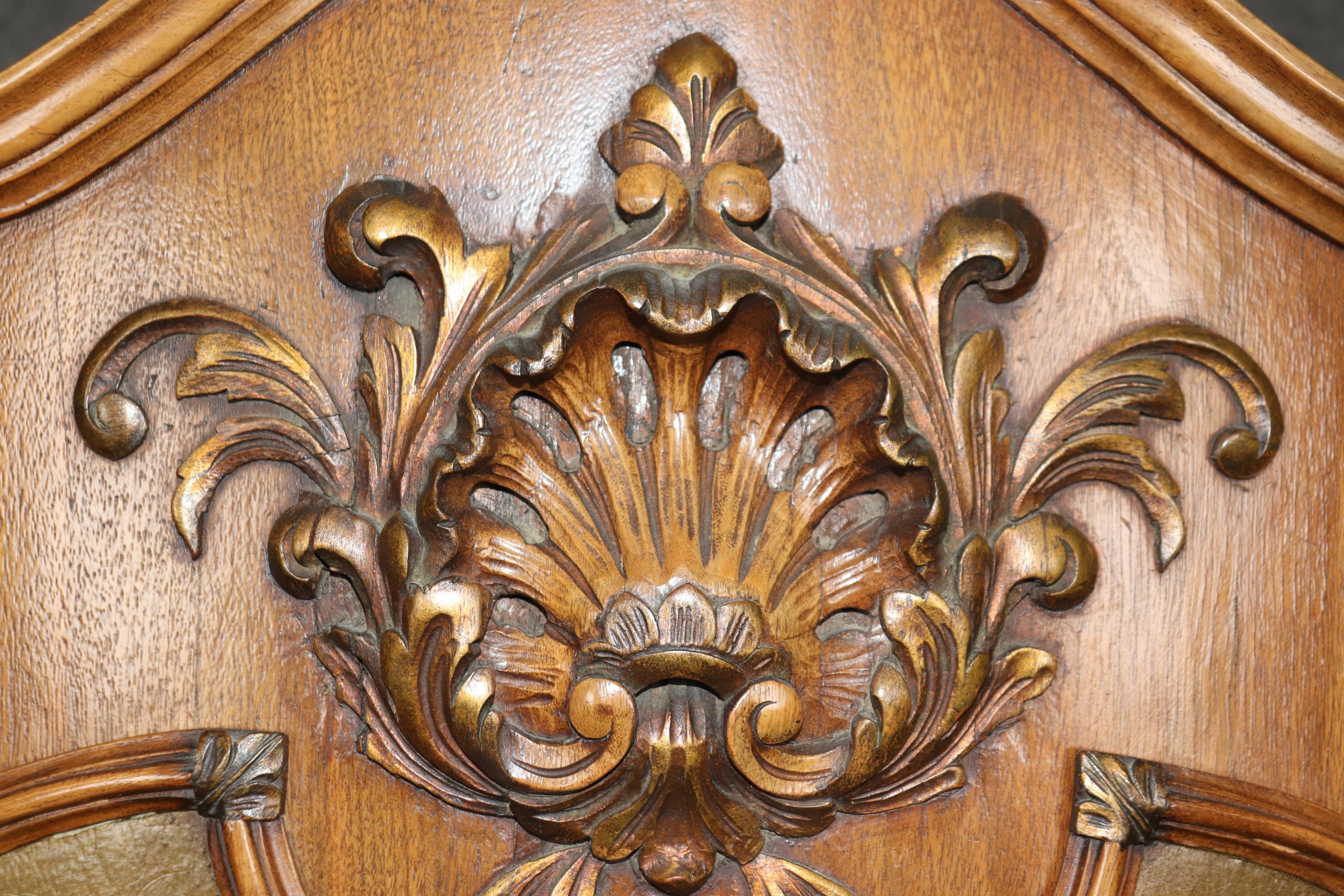 Superb Figural Paint Decorated French Louis XV Carved China Liquor Cabinet For Sale 9