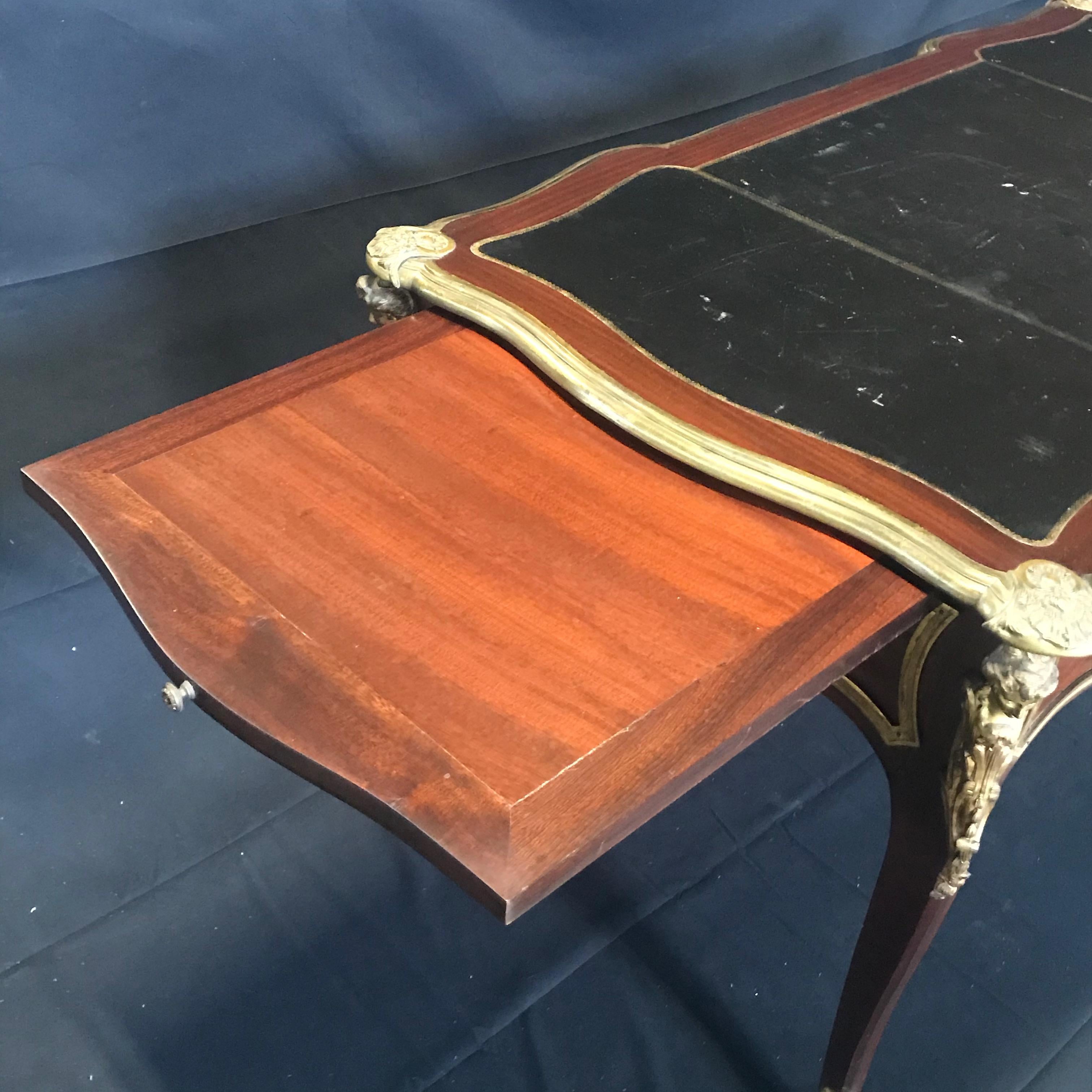 Superb French 19th Century Louis XV Style Writing Desk 2