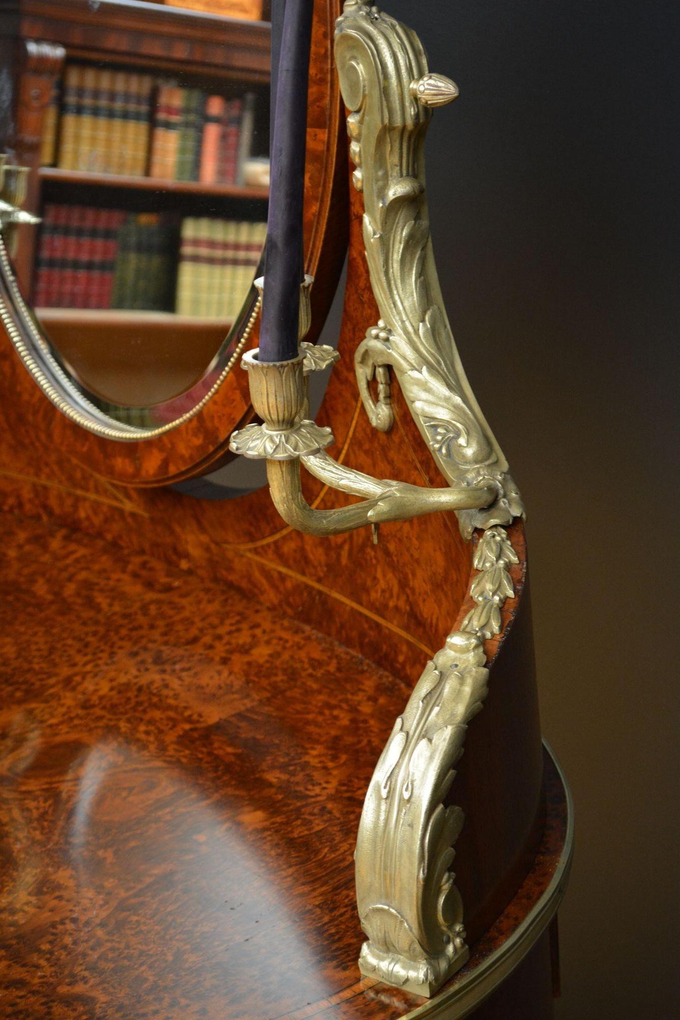 Superb French Chateau Shaped Dressing Table For Sale 6