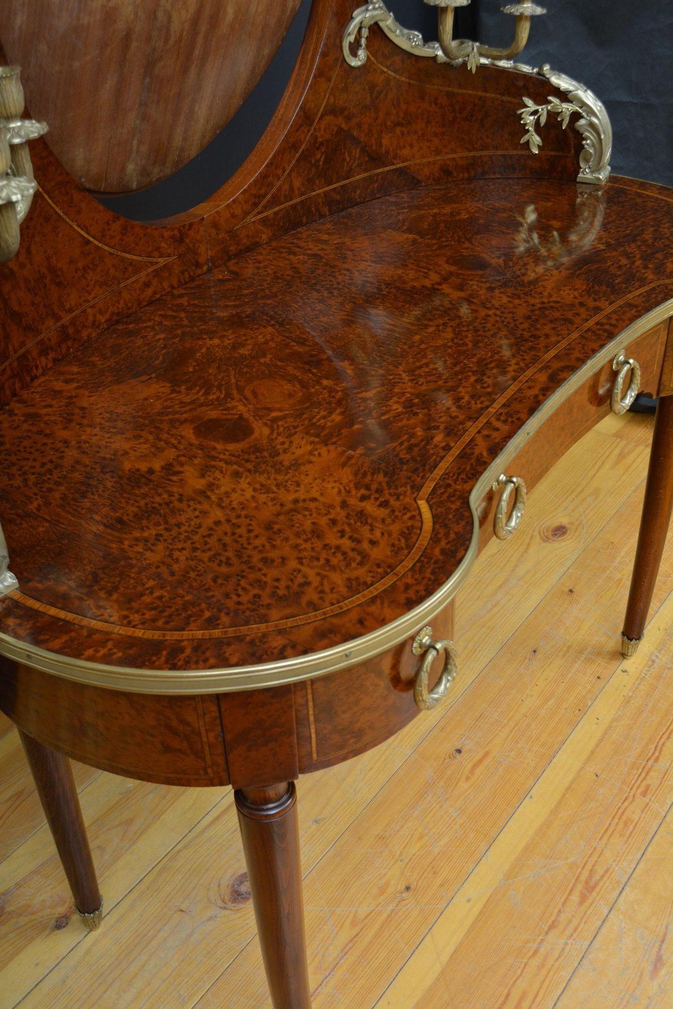 Superb French Chateau Shaped Dressing Table For Sale 8