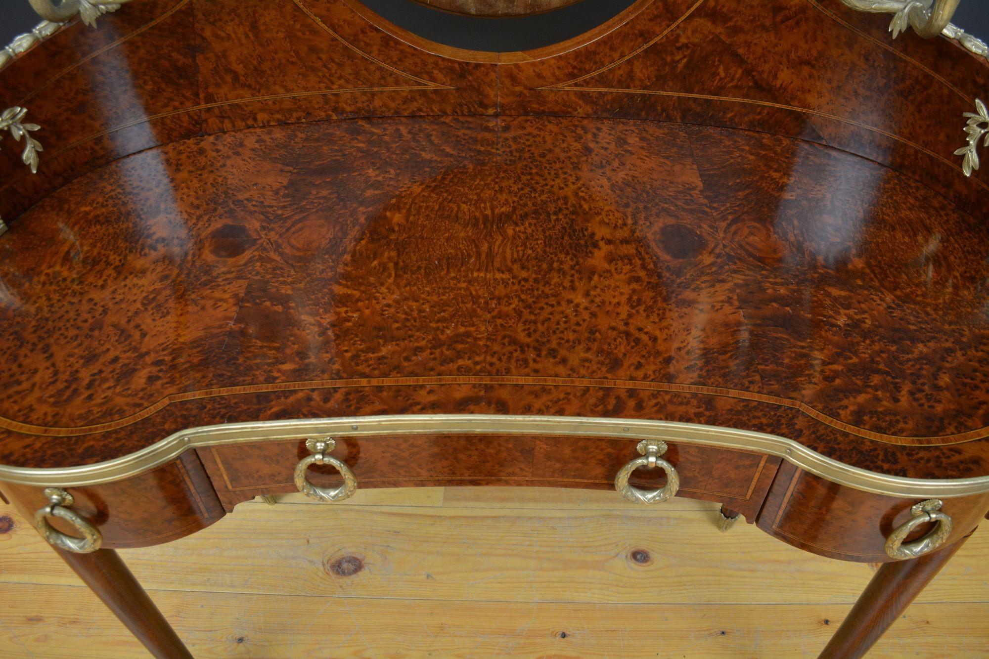 Superb French Chateau Shaped Dressing Table For Sale 9