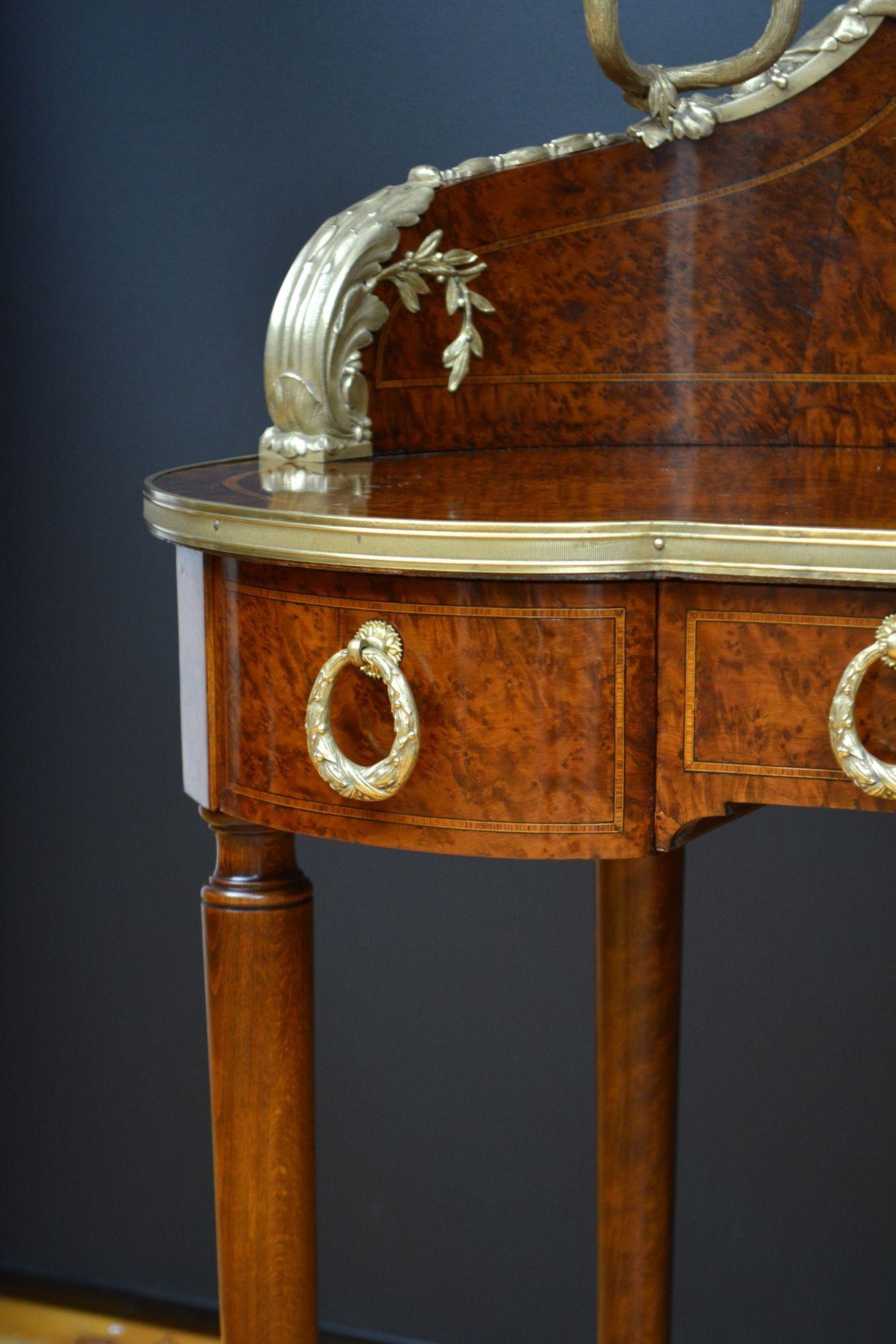 Superb French Chateau Shaped Dressing Table For Sale 11