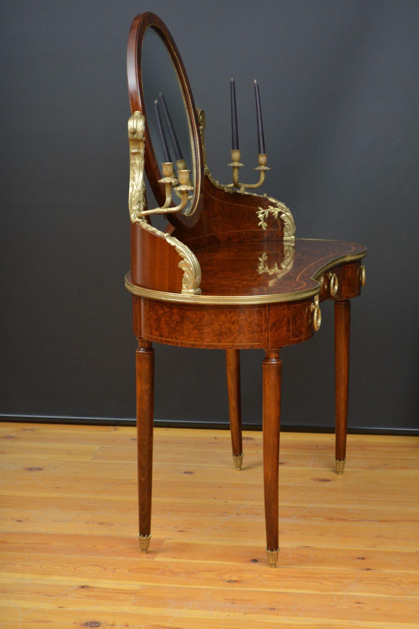 Superb French Chateau Shaped Dressing Table For Sale 14