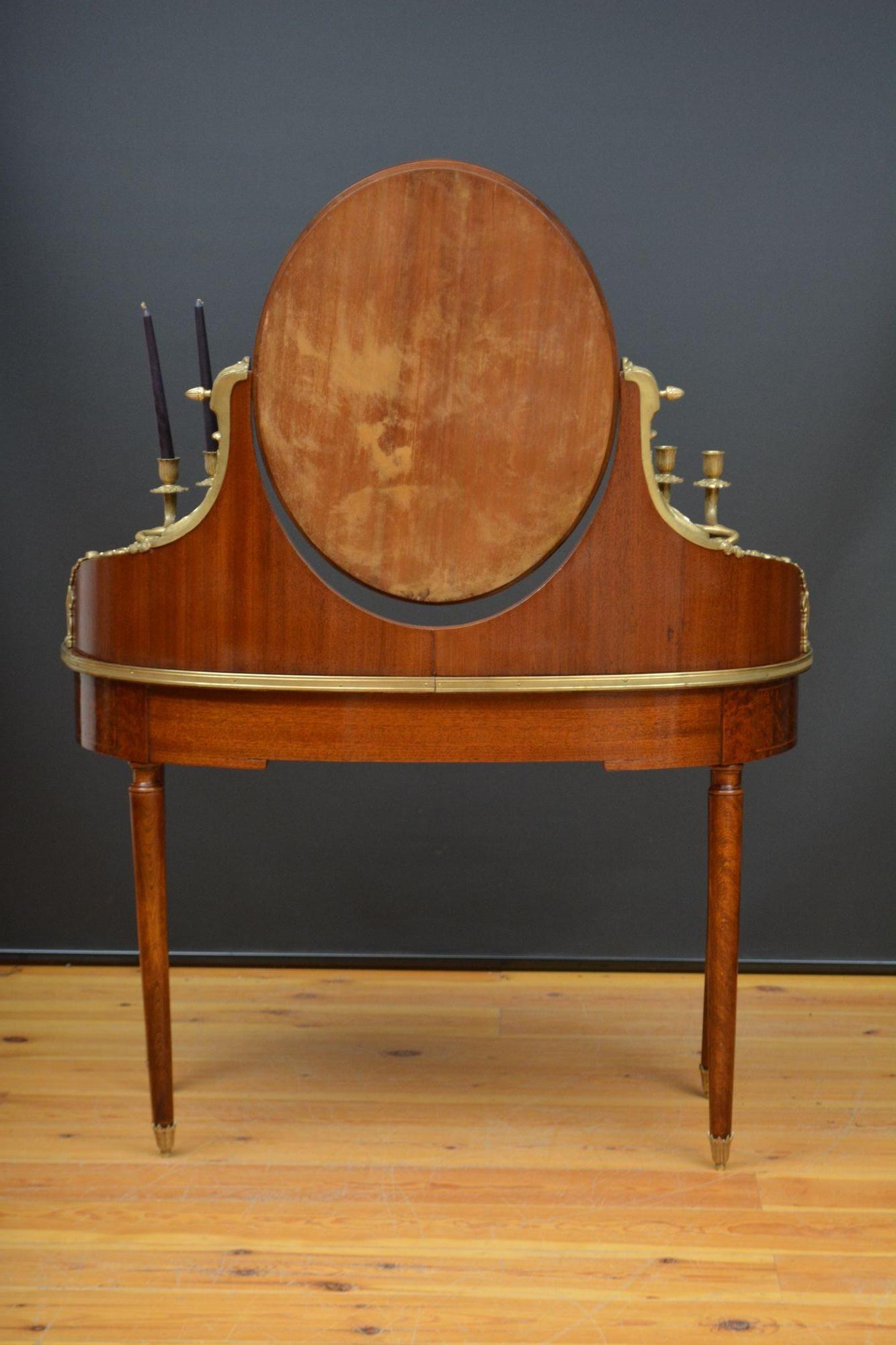 Superb French Chateau Shaped Dressing Table For Sale 15