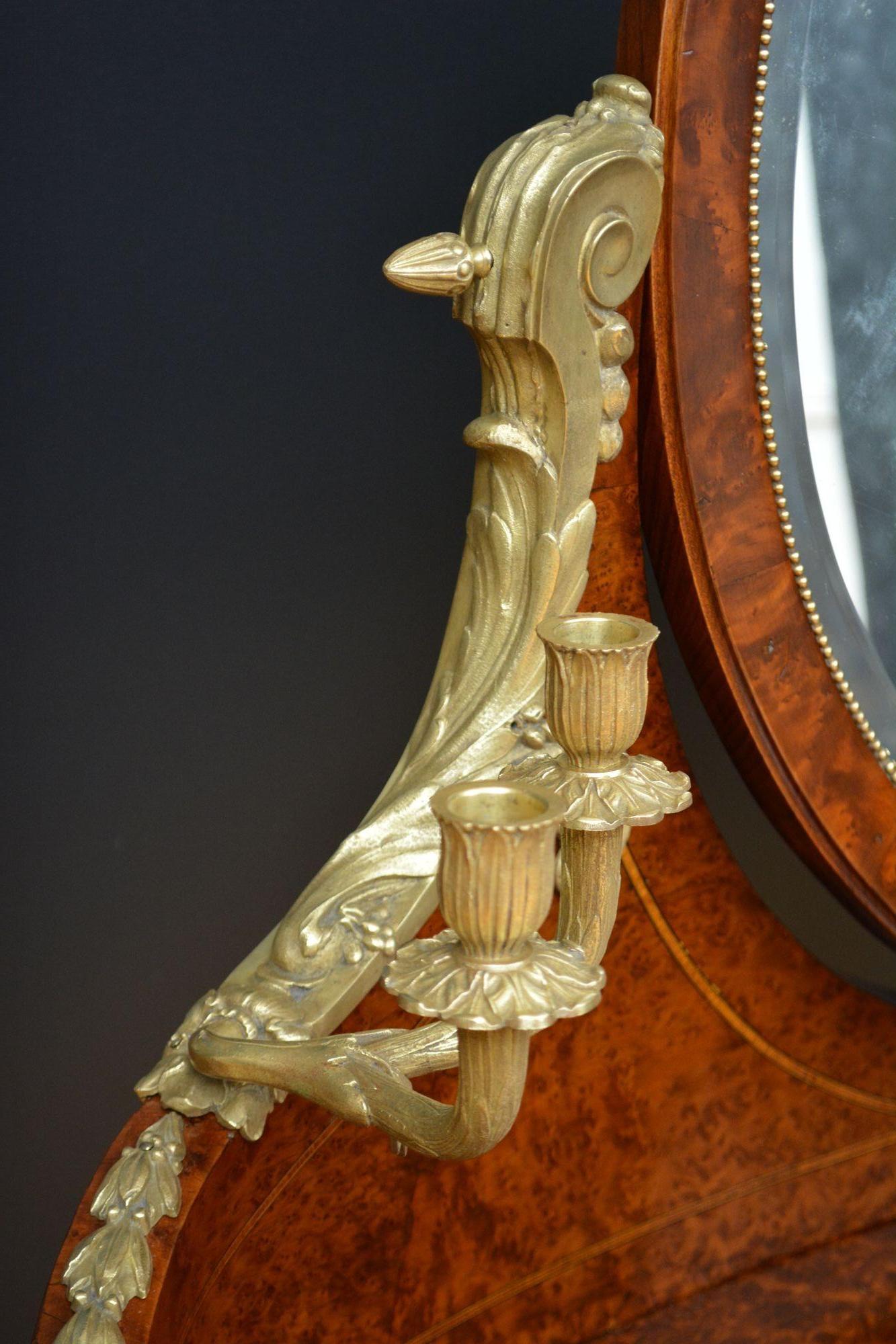 Superb French Chateau Shaped Dressing Table For Sale 1