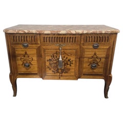 Superb French Inlaid Commode Chest of Drawers