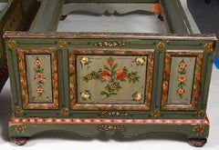 Superb French Late 19th Century Pair of Twin Bed Steads and Bedside Cupboards