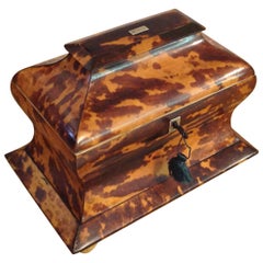 Superb Georgian Tea Caddy Superb Georgian Tea Caddy