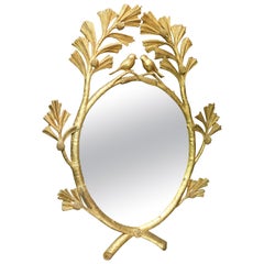 Superb Gilt Mirror with Birds