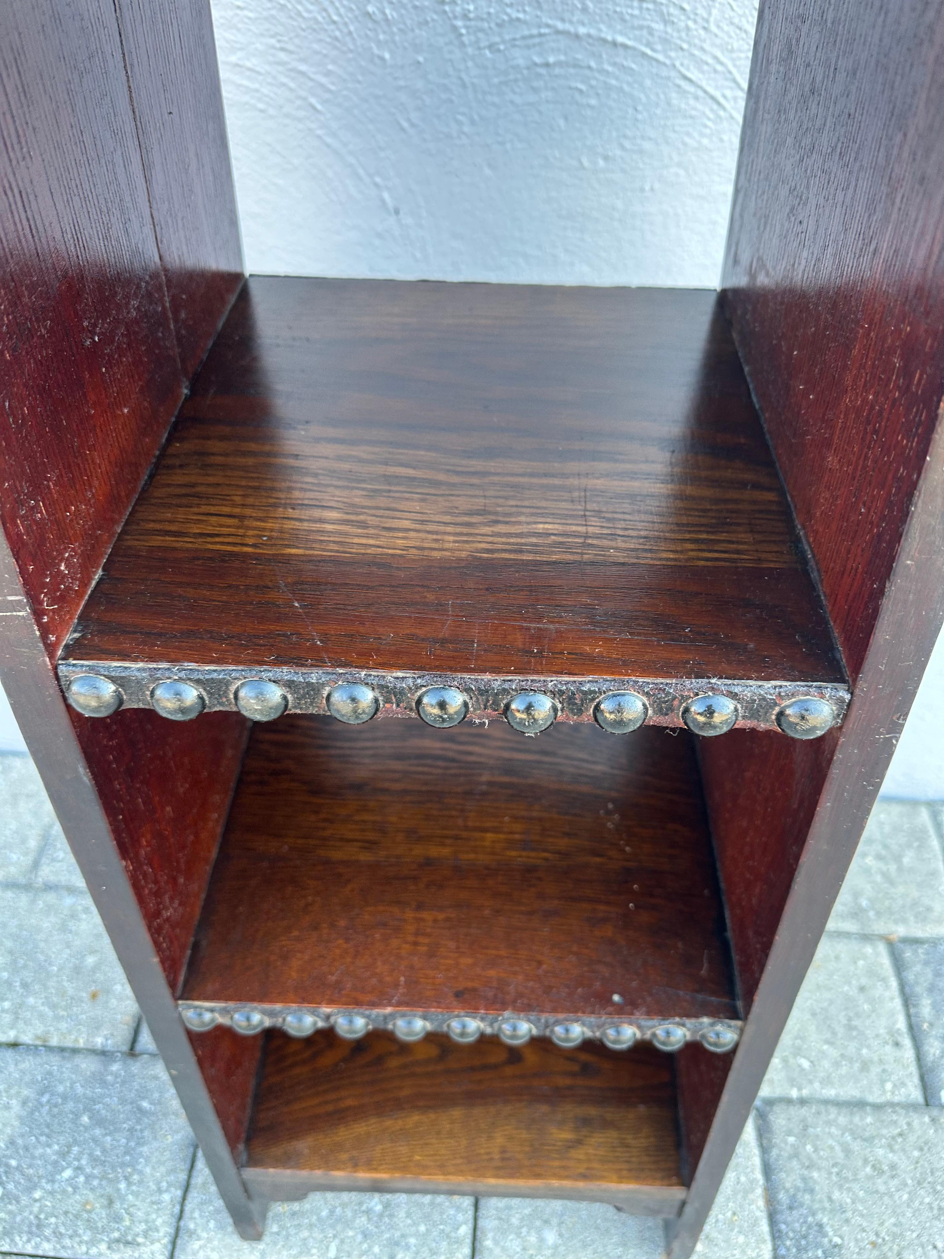 SUPERB Gustav Stickley Early Chalet Magazine Stand 