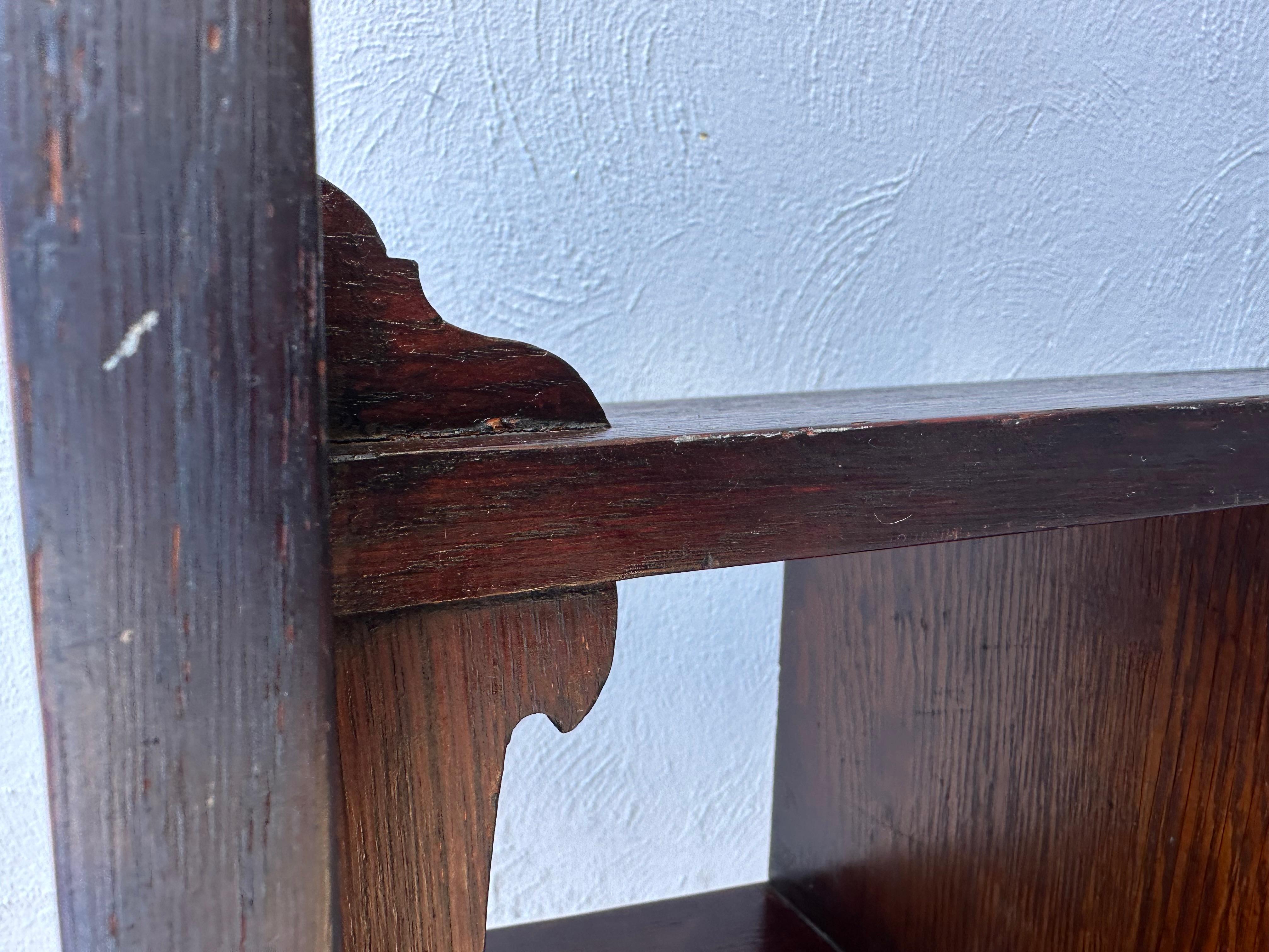 SUPERB Gustav Stickley Early Chalet Magazine Stand 