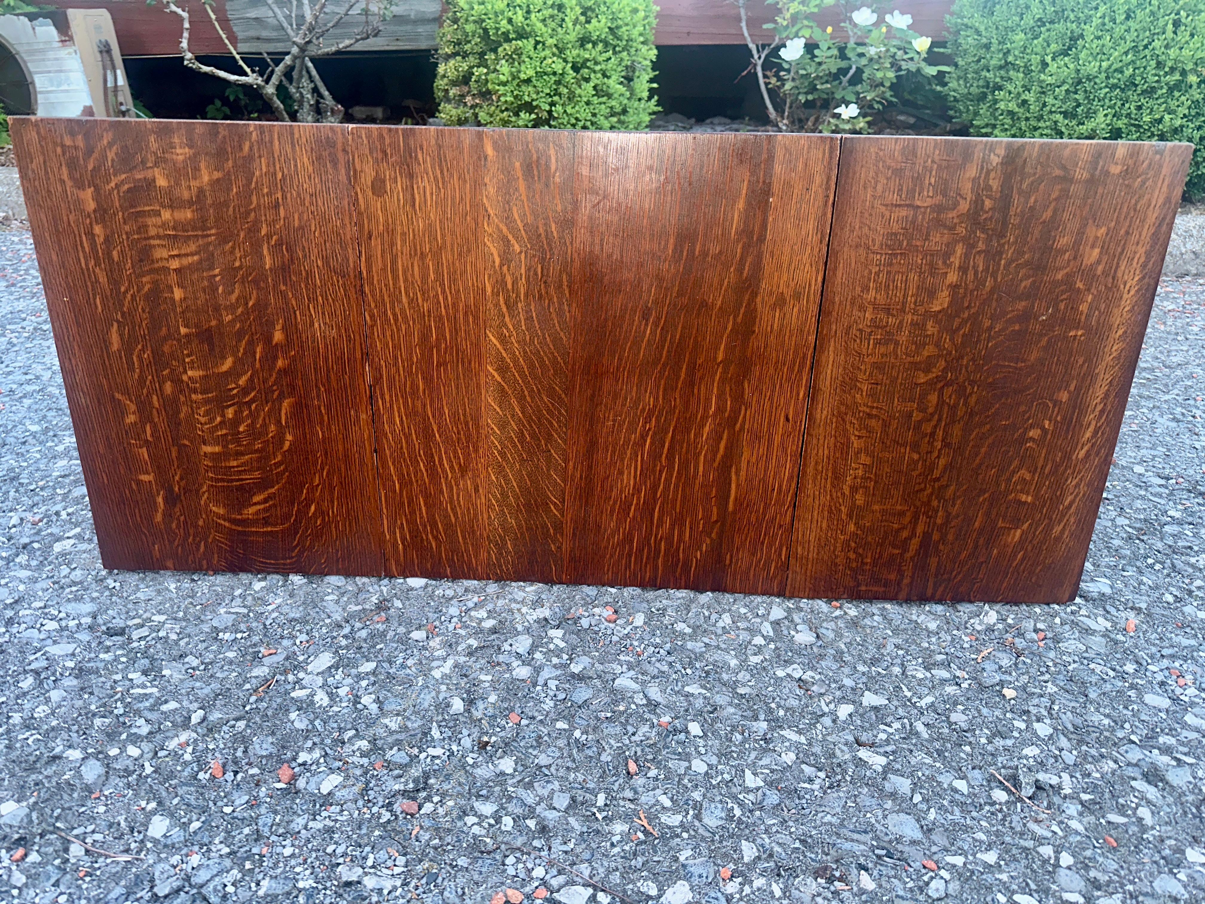 SUPERB Gustav Stickley Atril con dos hojas c. 1907 firmado - W8388 SAL en venta 13