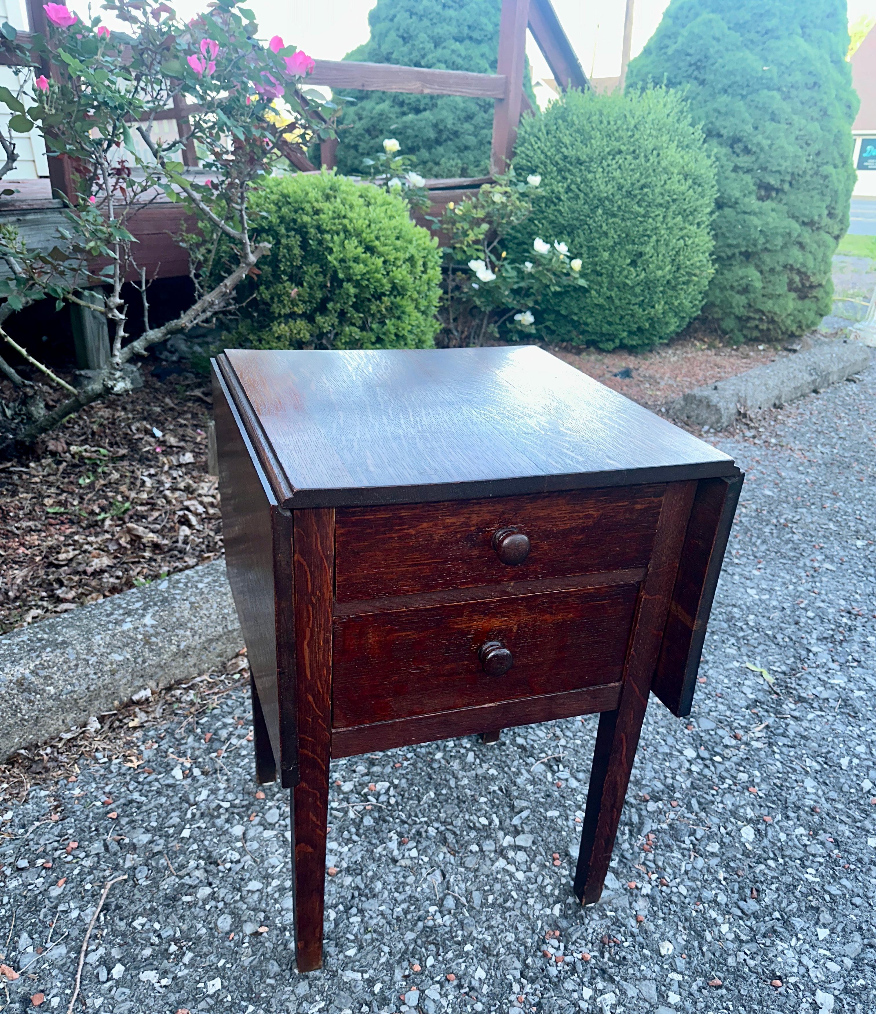 SUPERB Gustav Stickley Atril con dos hojas c. 1907 firmado - W8388 SAL en venta 6