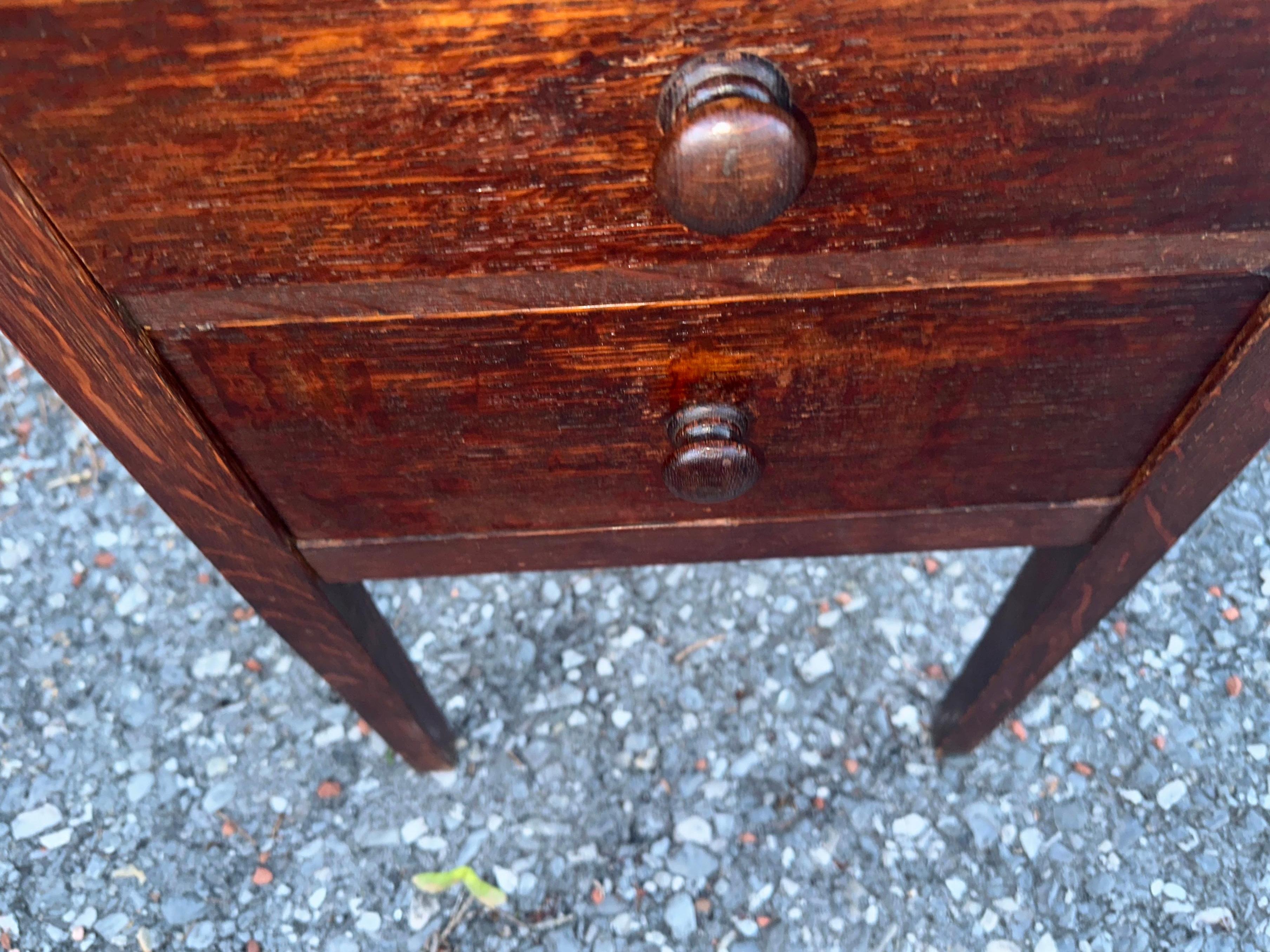 SUPERB Gustav Stickley Atril con dos hojas c. 1907 firmado - W8388 SAL en venta 2