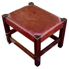 SUPERB tabouret Gustav Stickley modèle 300 - W8111