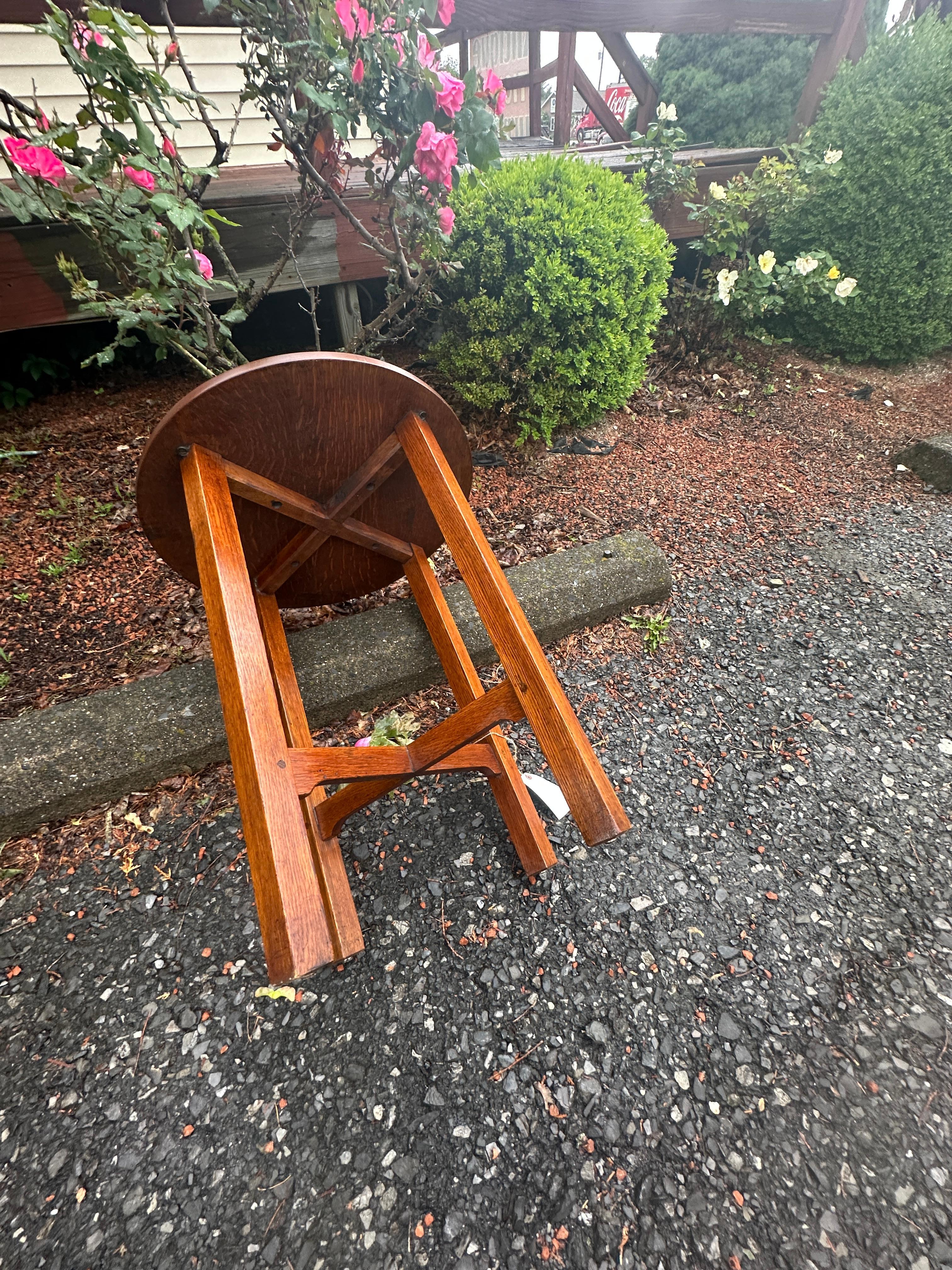 SUPERBE belle SIGNATURE  Gustav Stickley  Socle - W7927 circa 1914 en vente 7